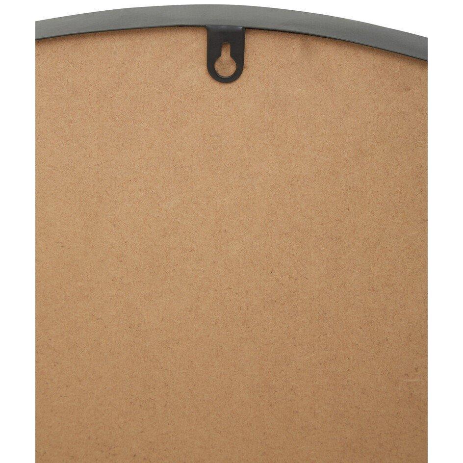 Black White - Premier Housewares - Genova 80cm Dia Large Black and White LED Wall Clo - 5