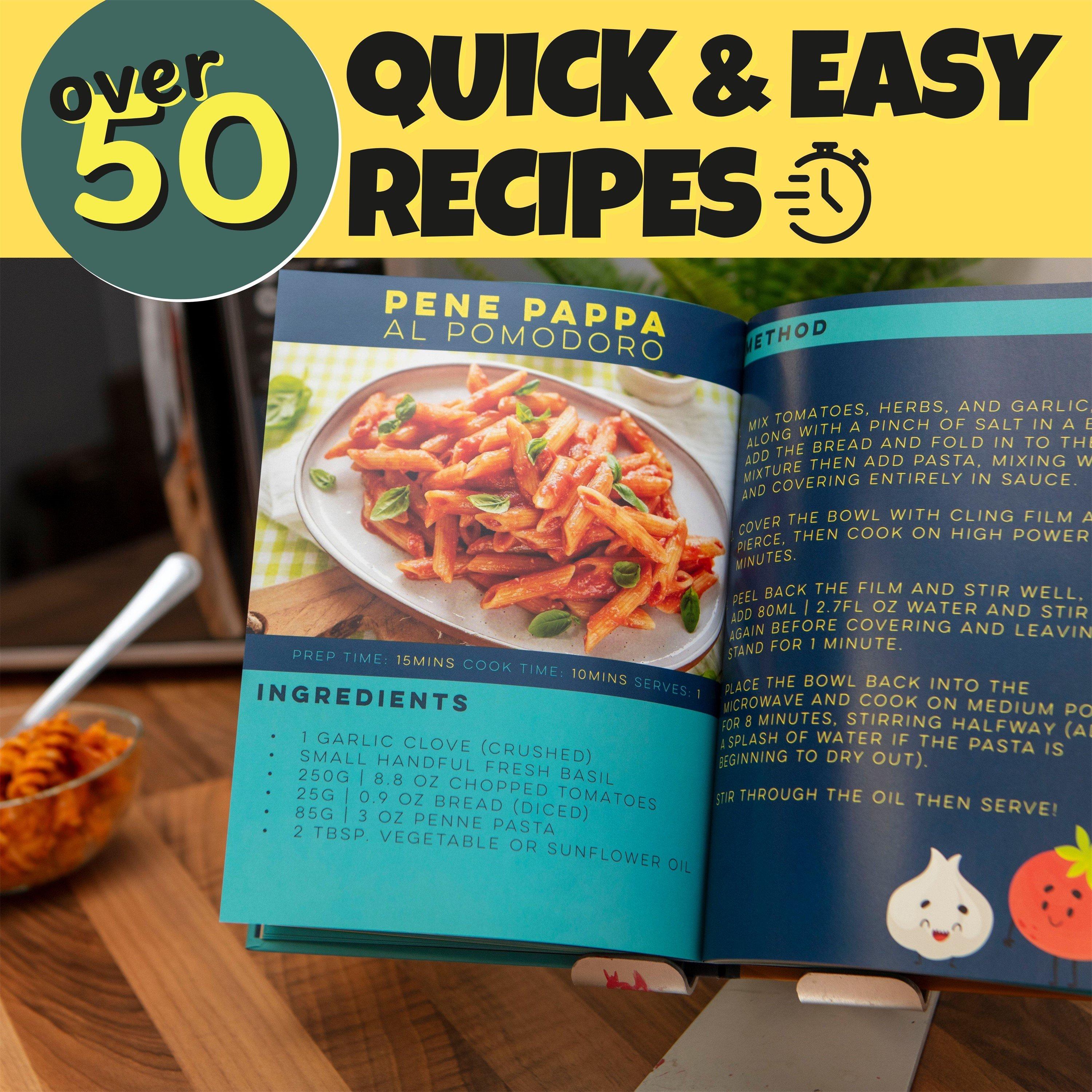 Multi - Boxer Gifts - Microwave Masterclass Recipe Book: Effortless Meal - 2