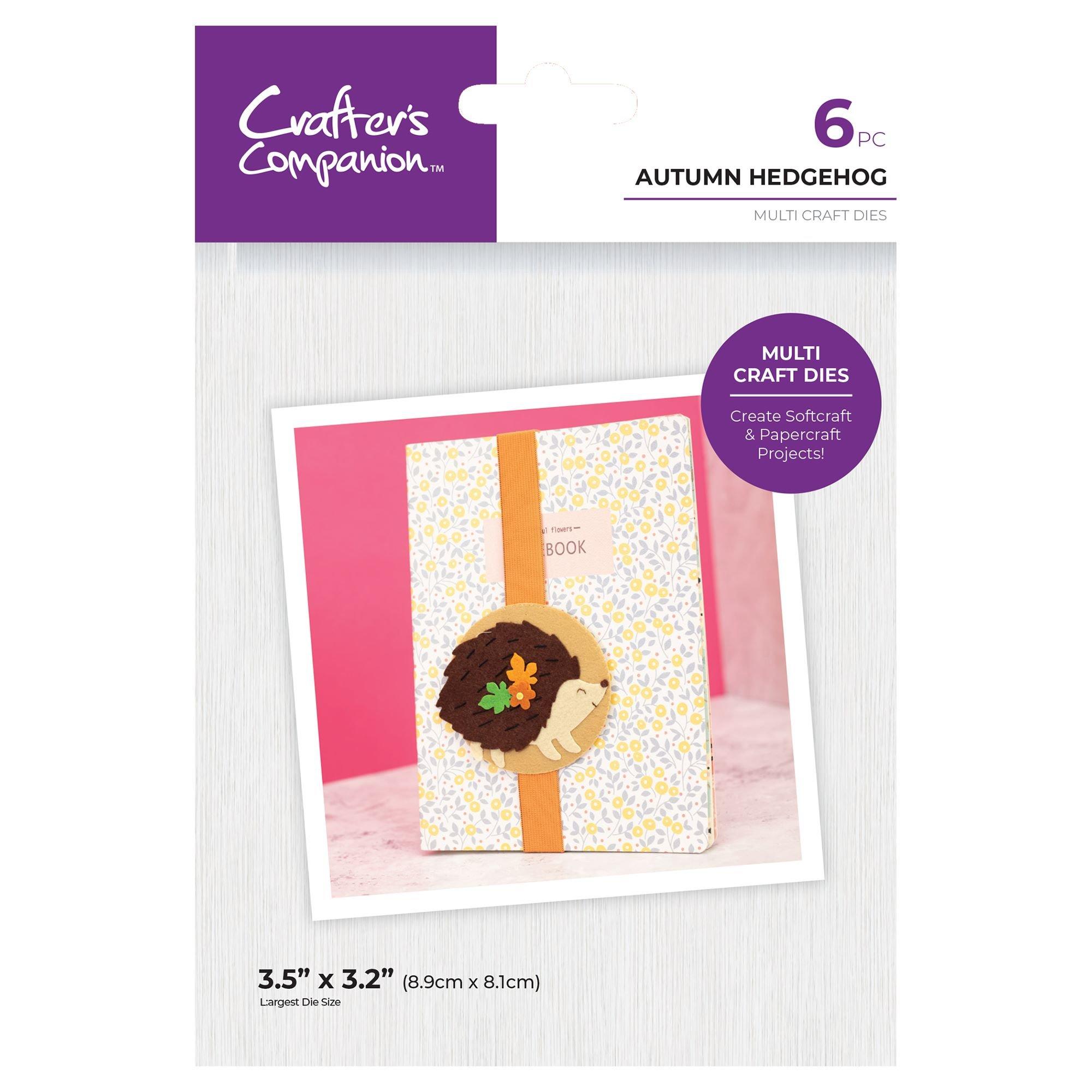 Multi - Crafters Companion - Multi Craft Dies - Autumn Hedgehog - 1
