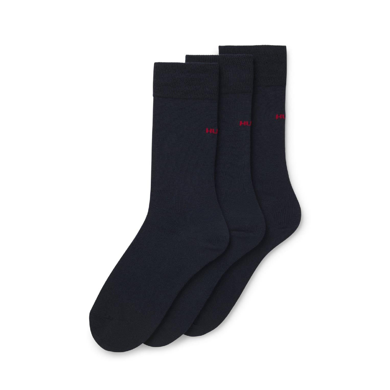 Hugo 3 Pack of Logo Socks