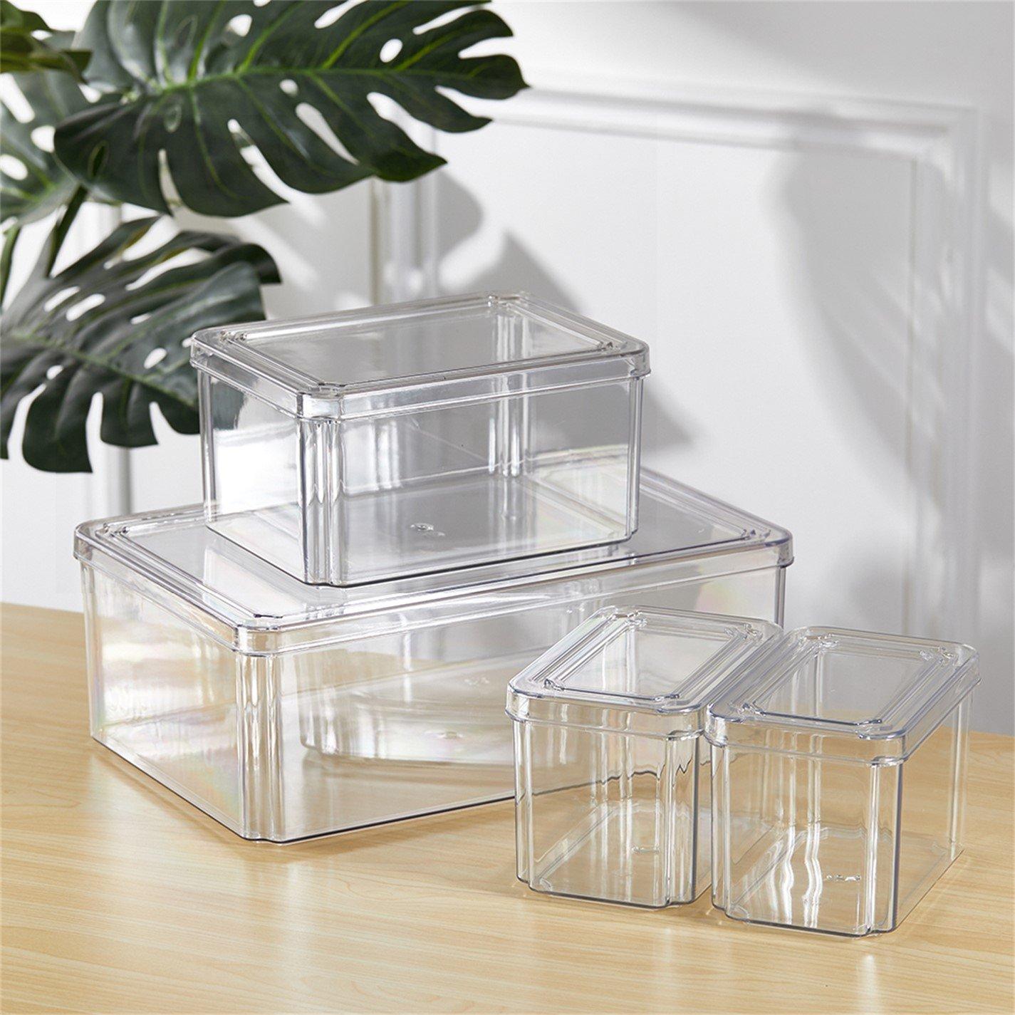 Clear2 - LIFE IDEAS - Transparent Fridge Storage Container Sets - 2