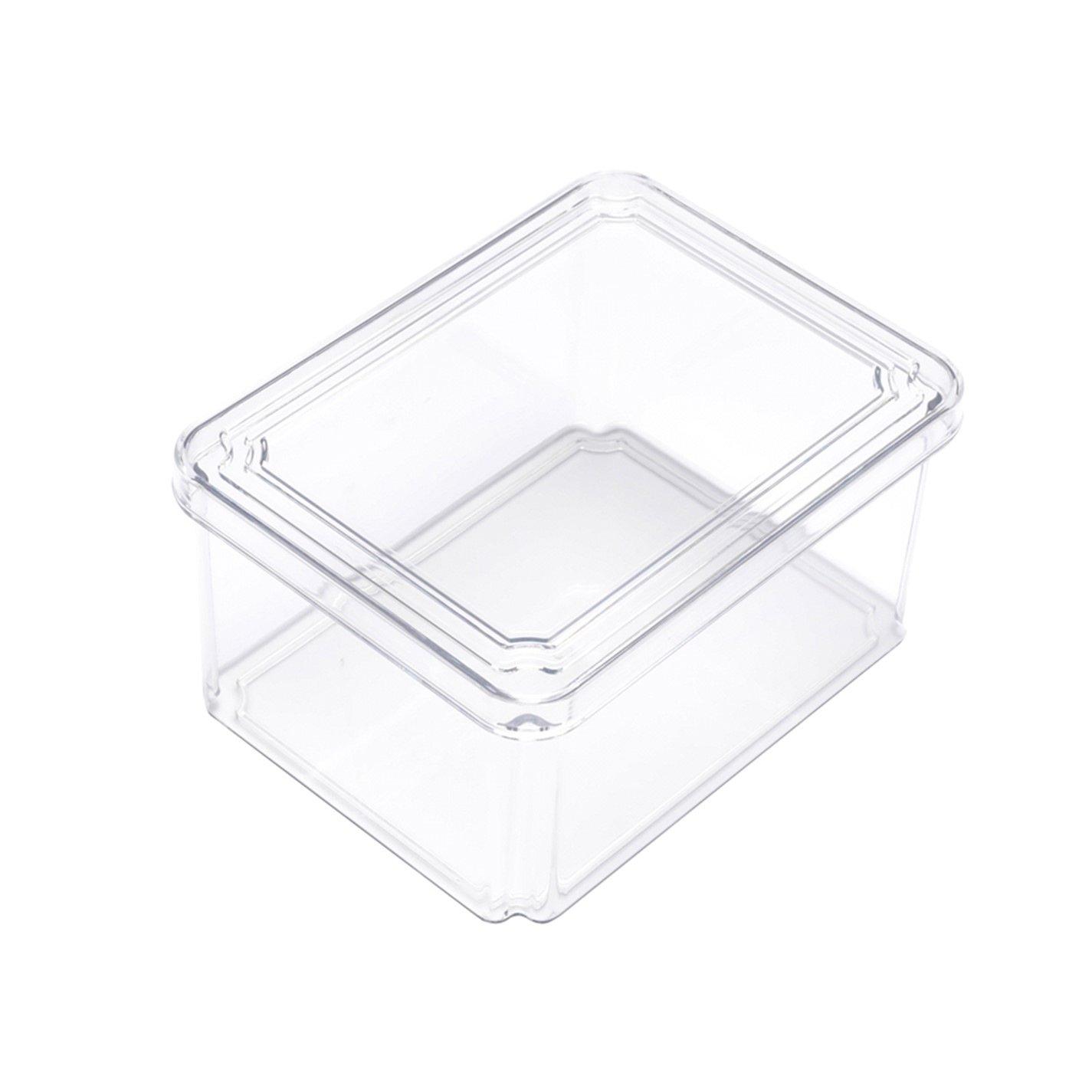 Clear2 - LIFE IDEAS - Transparent Fridge Storage Container Sets - 6