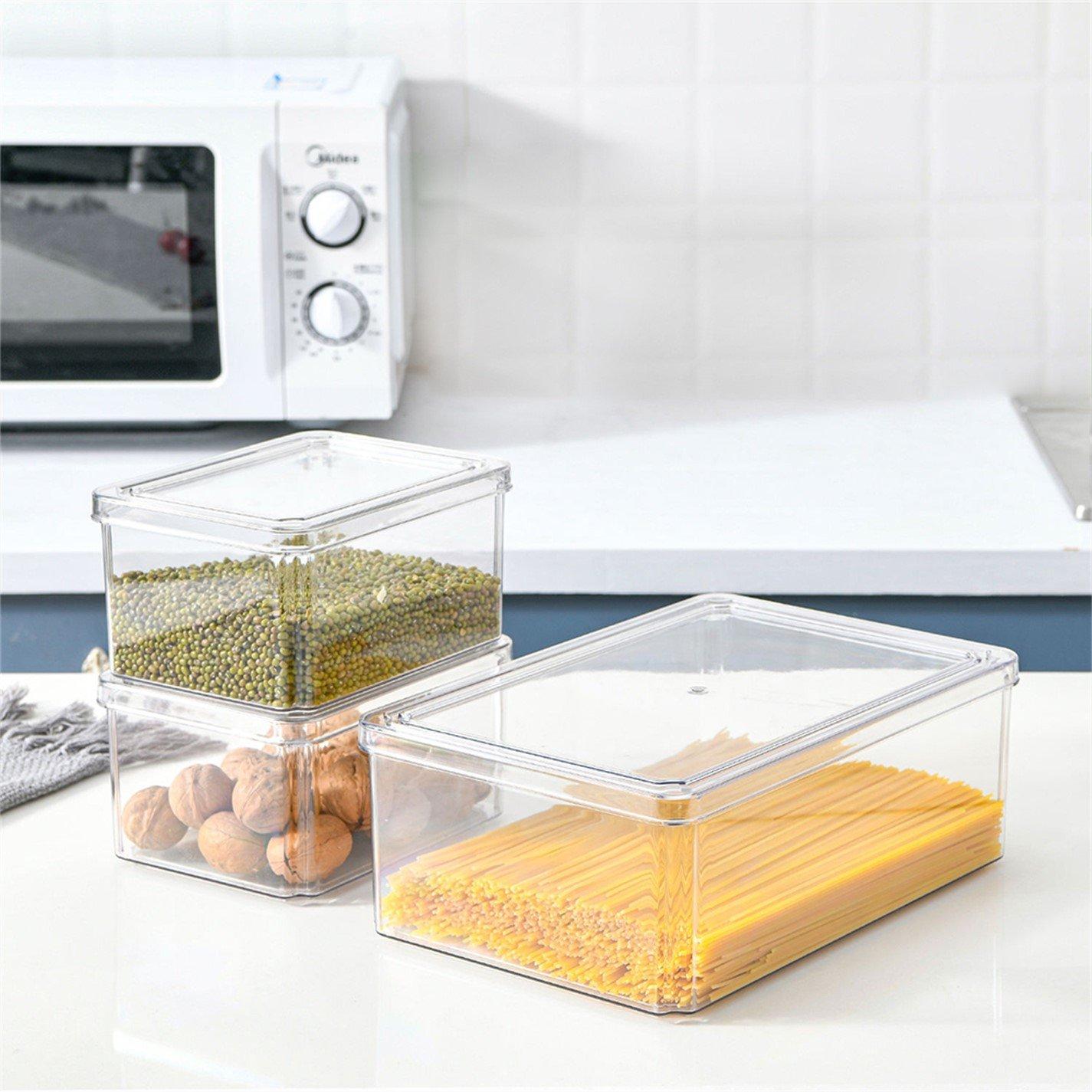 Life Ideas  Transparent Fridge Storage Container Sets - Clear1  of 3