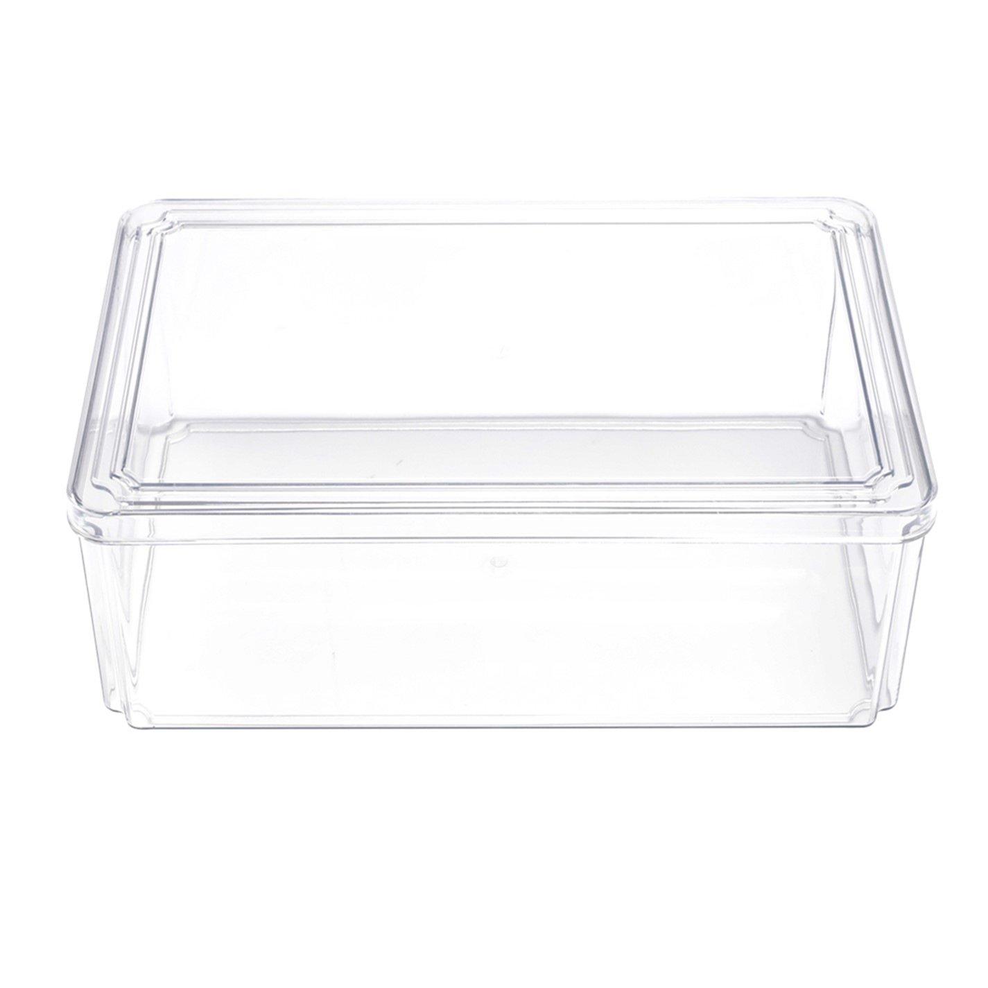 Clear1 - LIFE IDEAS - Transparent Fridge Storage Container Sets - 4
