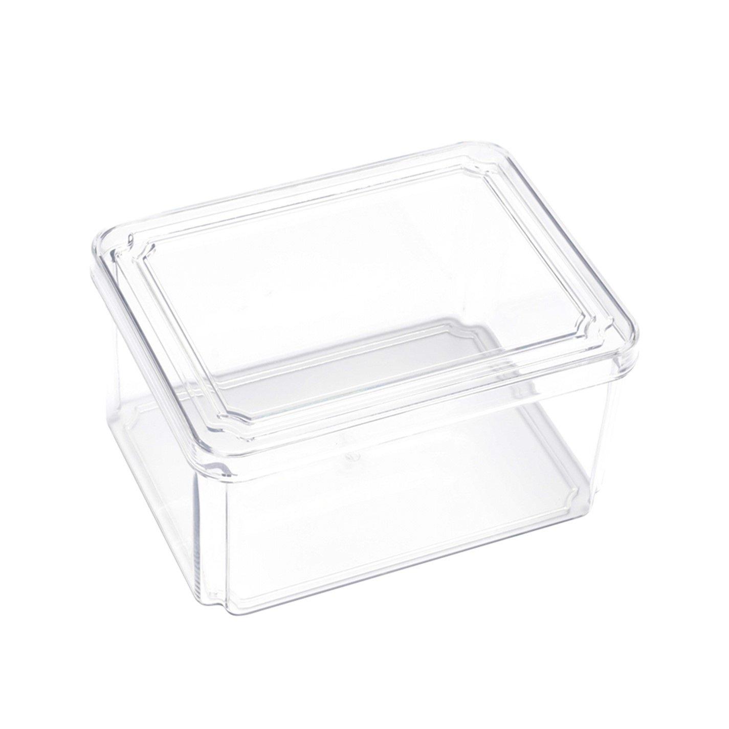 Clear1 - LIFE IDEAS - Transparent Fridge Storage Container Sets - 6