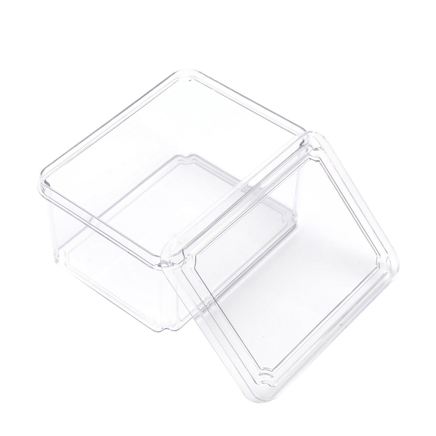 Clear1 - LIFE IDEAS - Transparent Fridge Storage Container Sets - 7