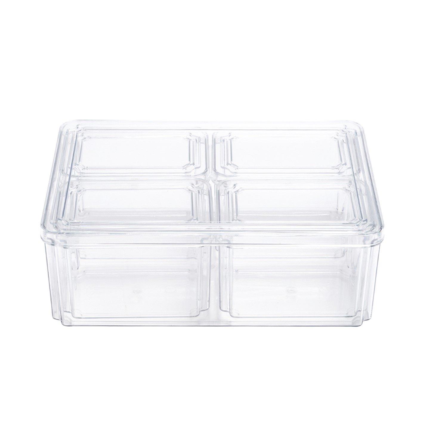 Clear3 - LIFE IDEAS - Transparent Fridge Storage Container Sets - 3