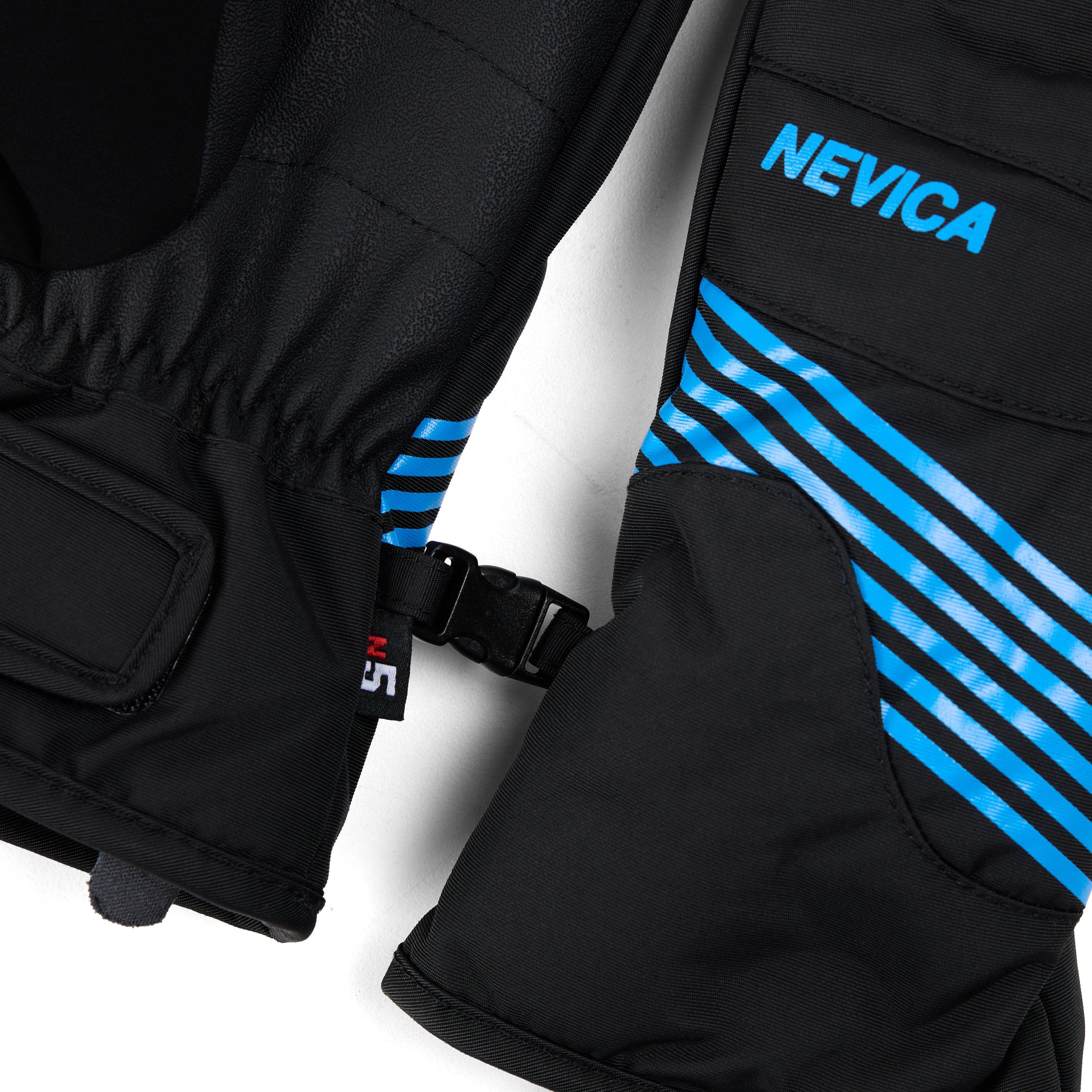 Black/Blue - Nevica - Nevica Meribel Ski Glove Juniors - 4