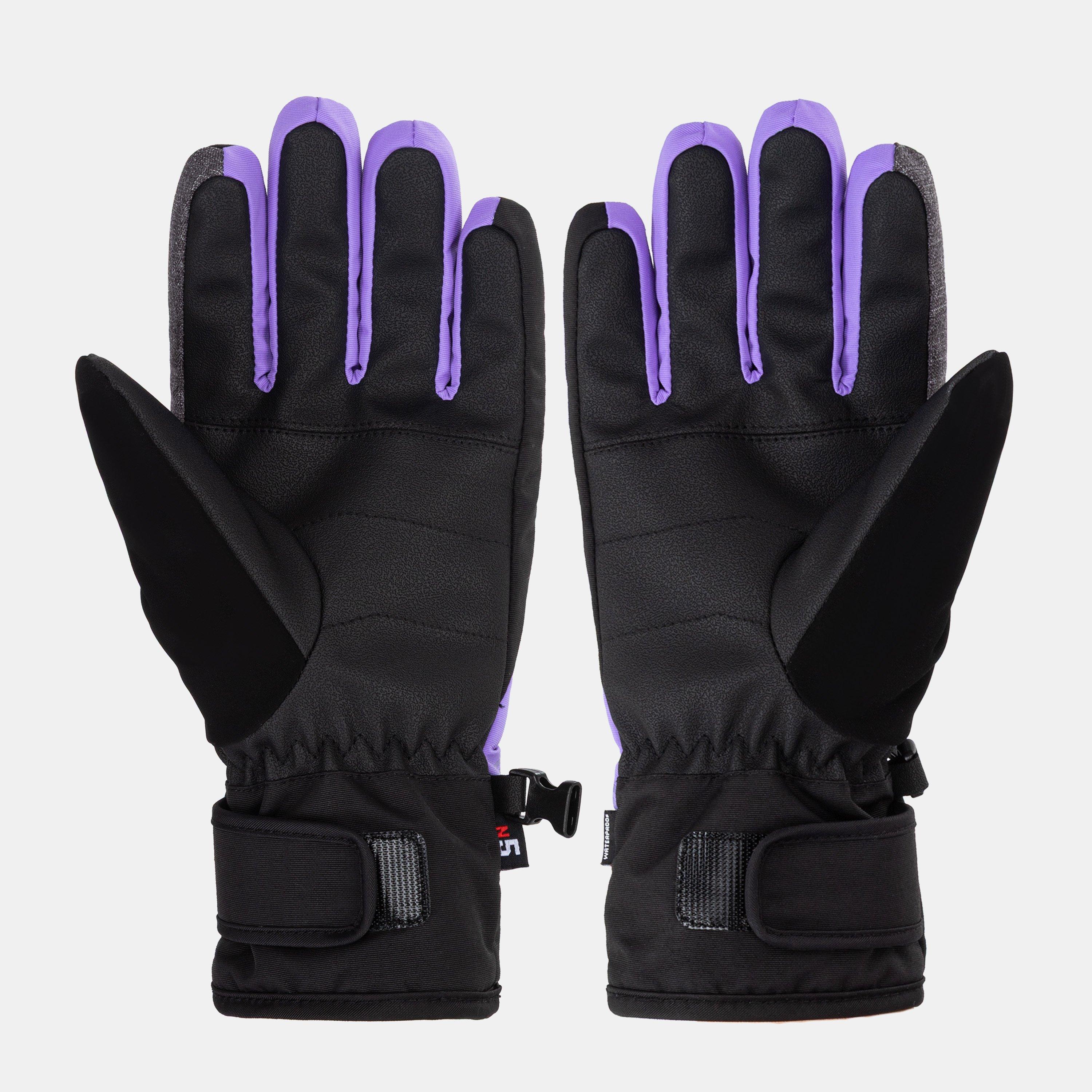 Schwarz/Lila - Nevica - Meribel Ski Glove Juniors - 2