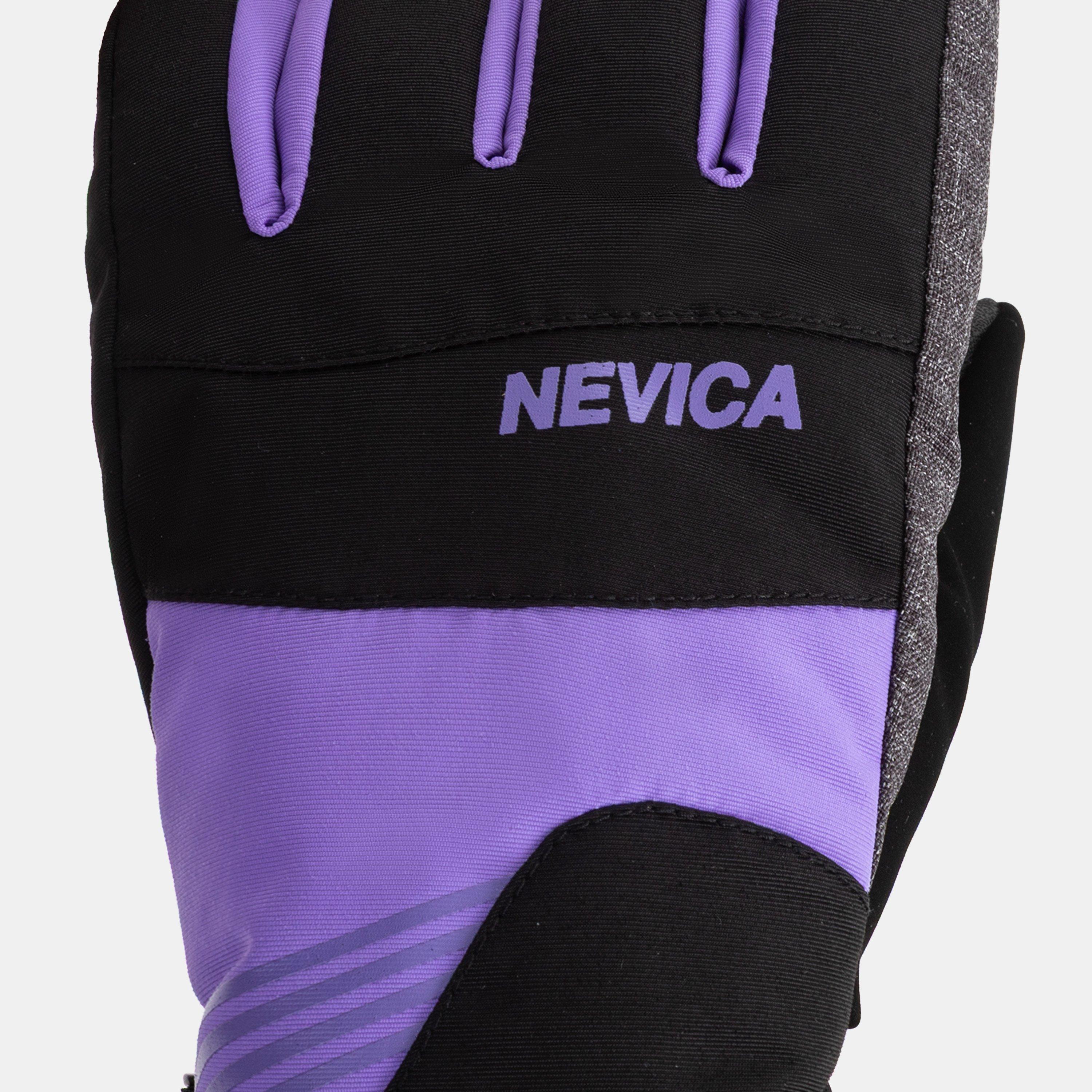 Schwarz/Lila - Nevica - Meribel Ski Glove Juniors - 3