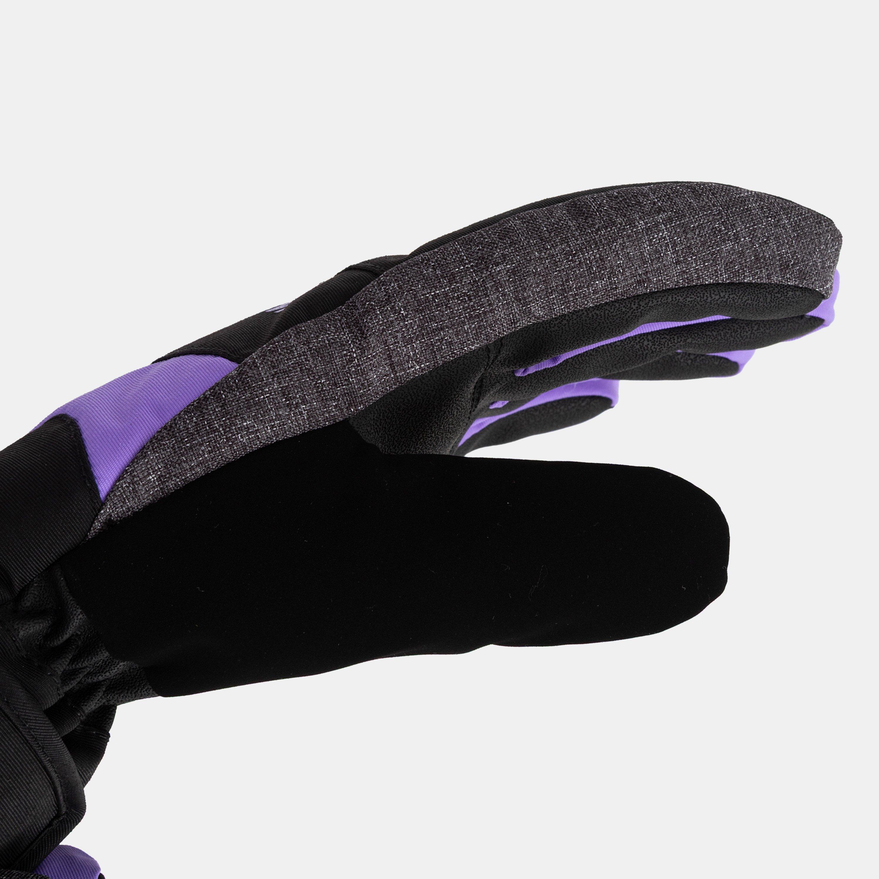 Schwarz/Lila - Nevica - Meribel Ski Glove Juniors - 4