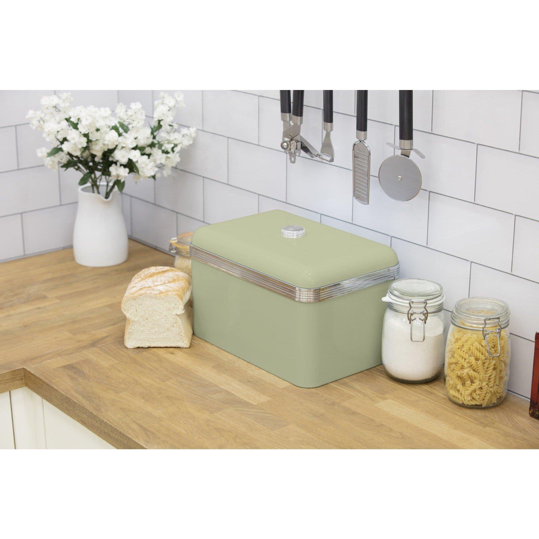Green - Swan - Swan Retro bread bin - 5