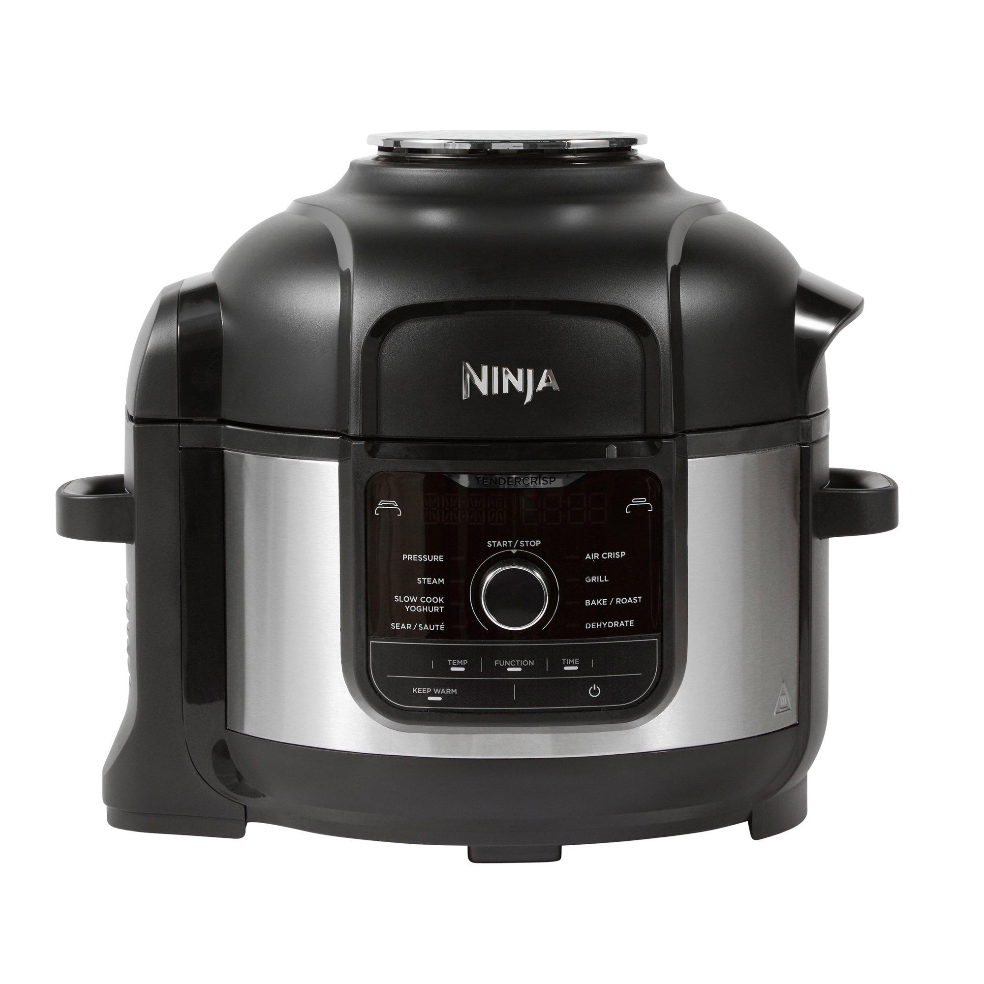 Ninja  Foodi 9-In-1 -Cooker 6L Op350uk - Black/Silver - 6L