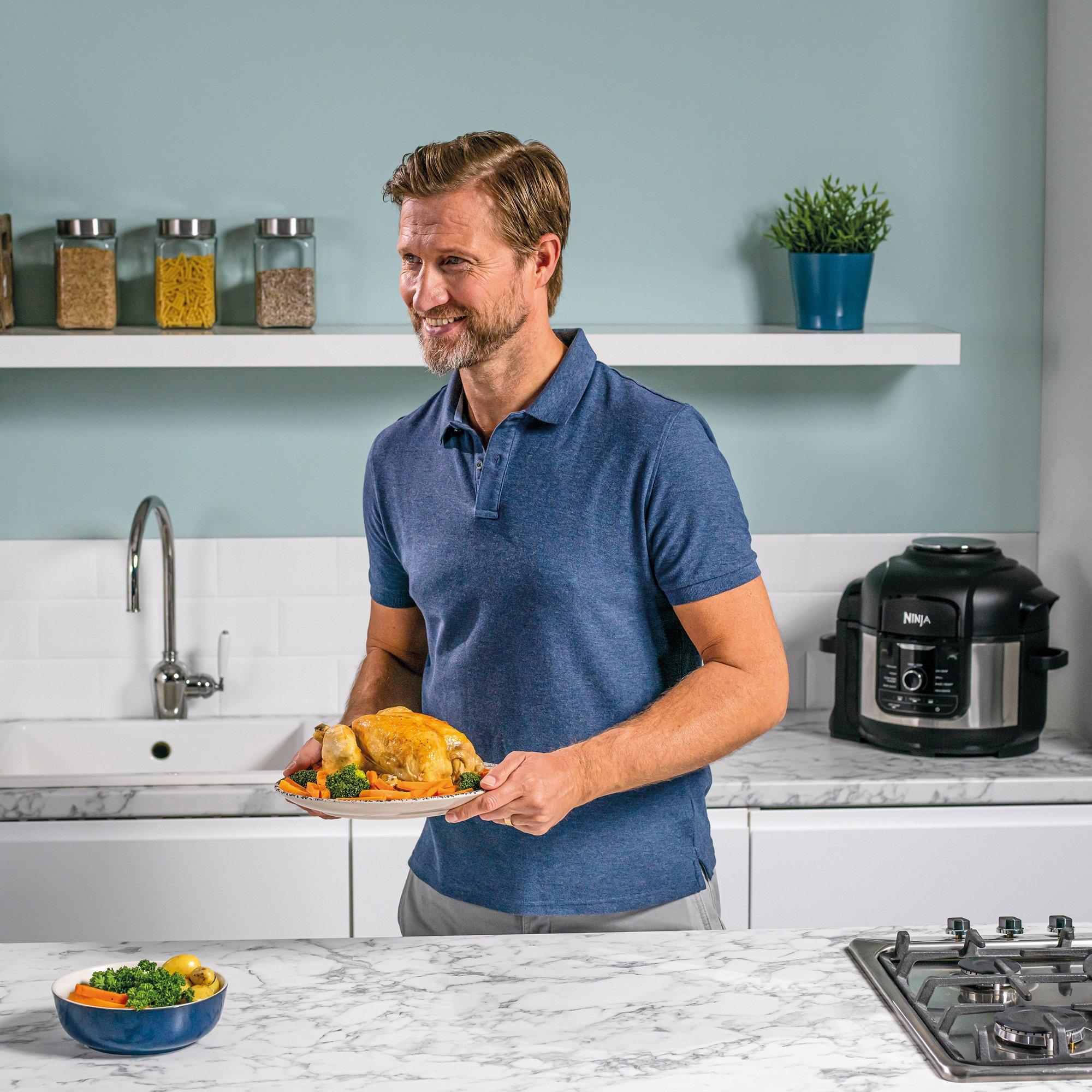 Black/Silver - Ninja - Ninja Foodi 9-in-1 Multi-Cooker 6L - 6