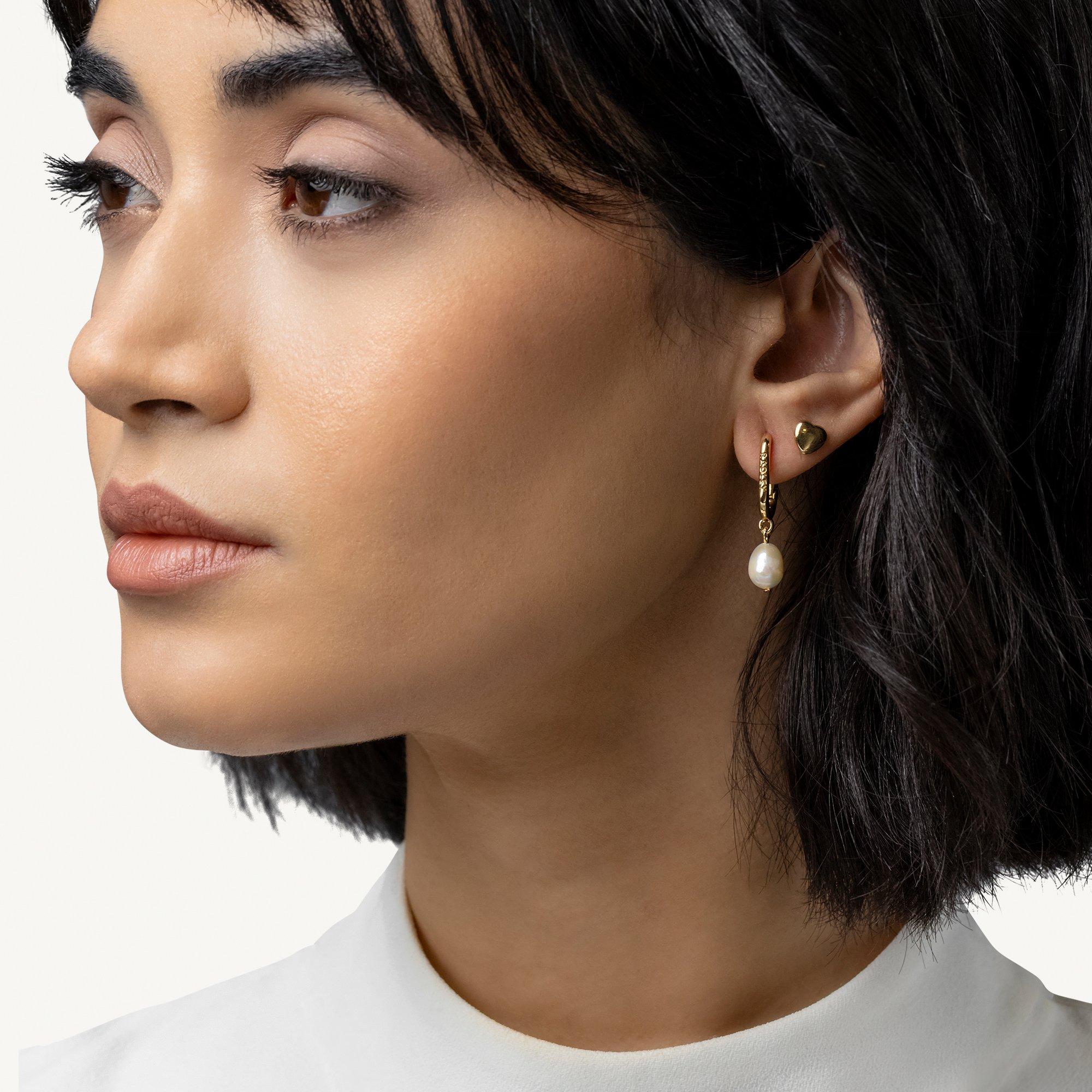 Gold - Radley - Radley 18ct Gold Plated Twin Earrings - 2