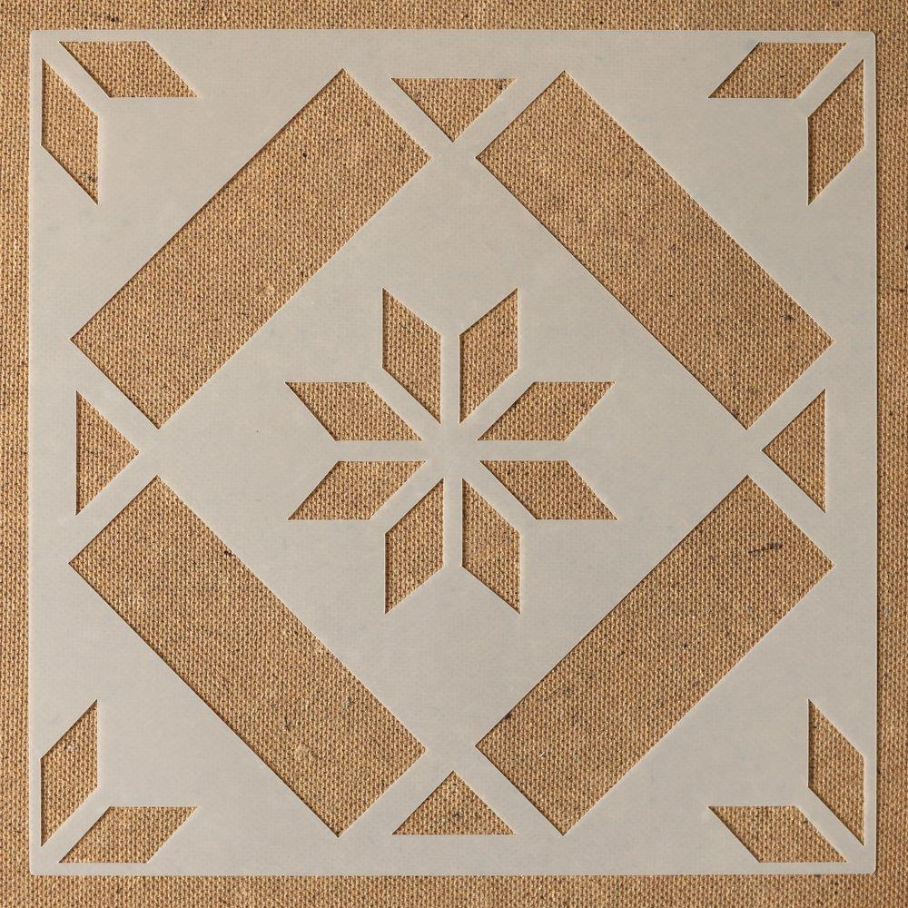 Opaque - Unbranded - Stencil for Walls Floors & Patios Victoriana - 6