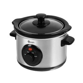 Swan 1.5 Litre S/S Slow Cooker