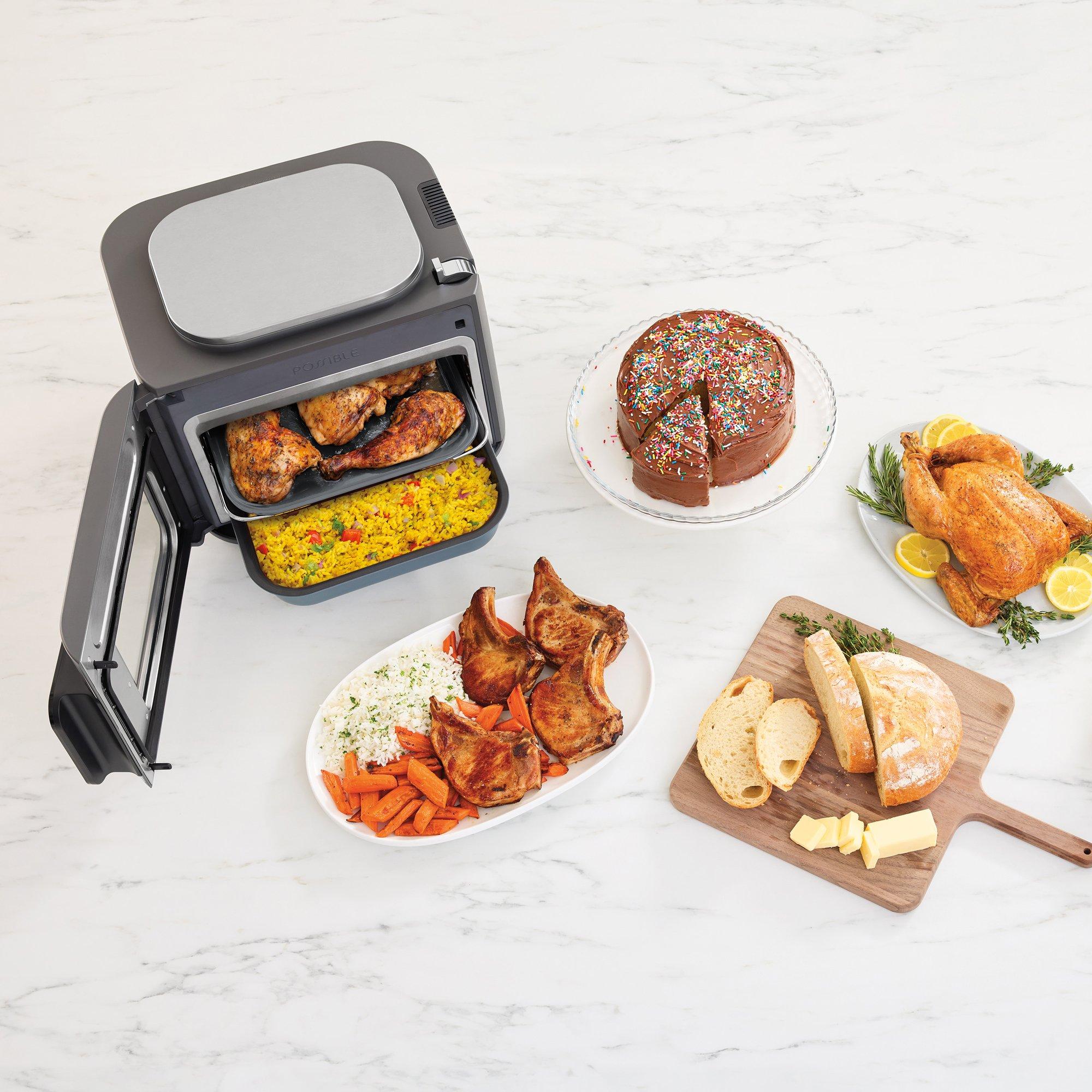 Grey - Ninja - Combi 12-In-1 Oven & Air Fryer SFP700UK - 6