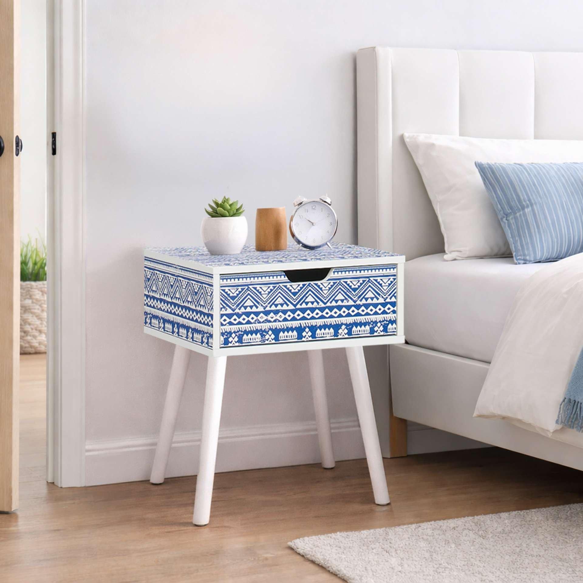 Birlea Santorini 1 Drawer Bedside