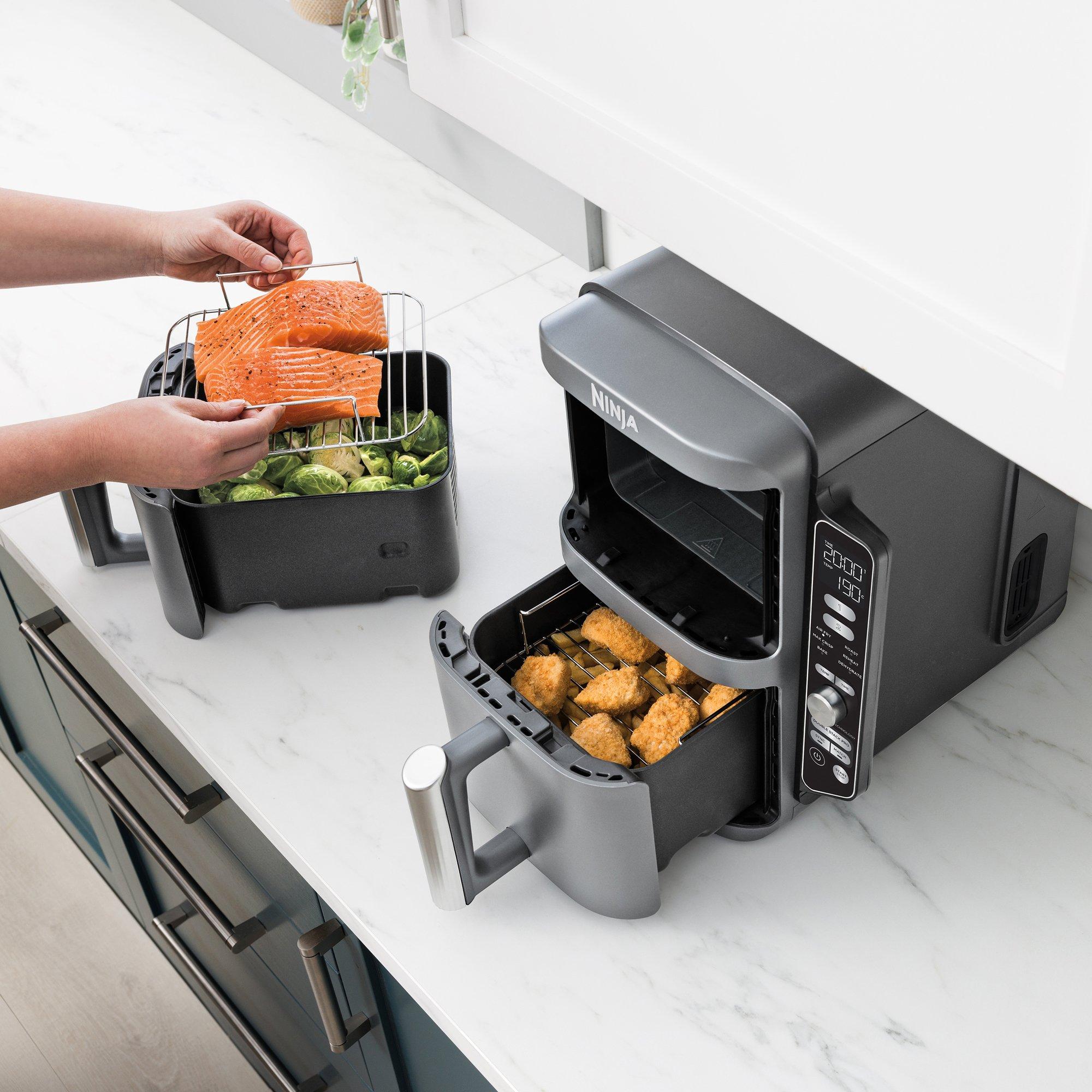 Grey - Ninja - Ninja Double Stack XL 2-Drawer Air Fryer 9.5L - 3