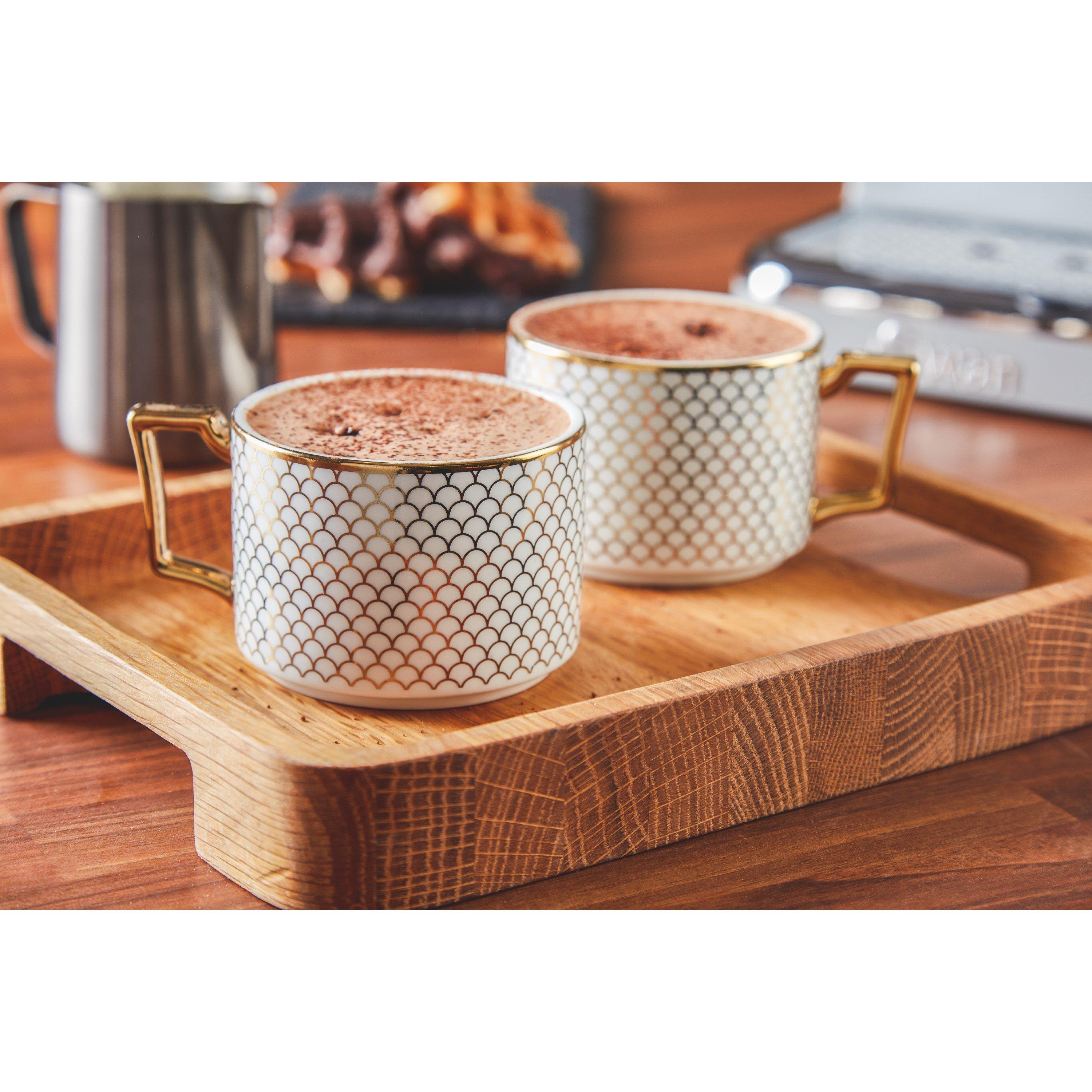 Grey - Swan - Swan Retro Pump Espresso Coffee Machine - Grey - 12