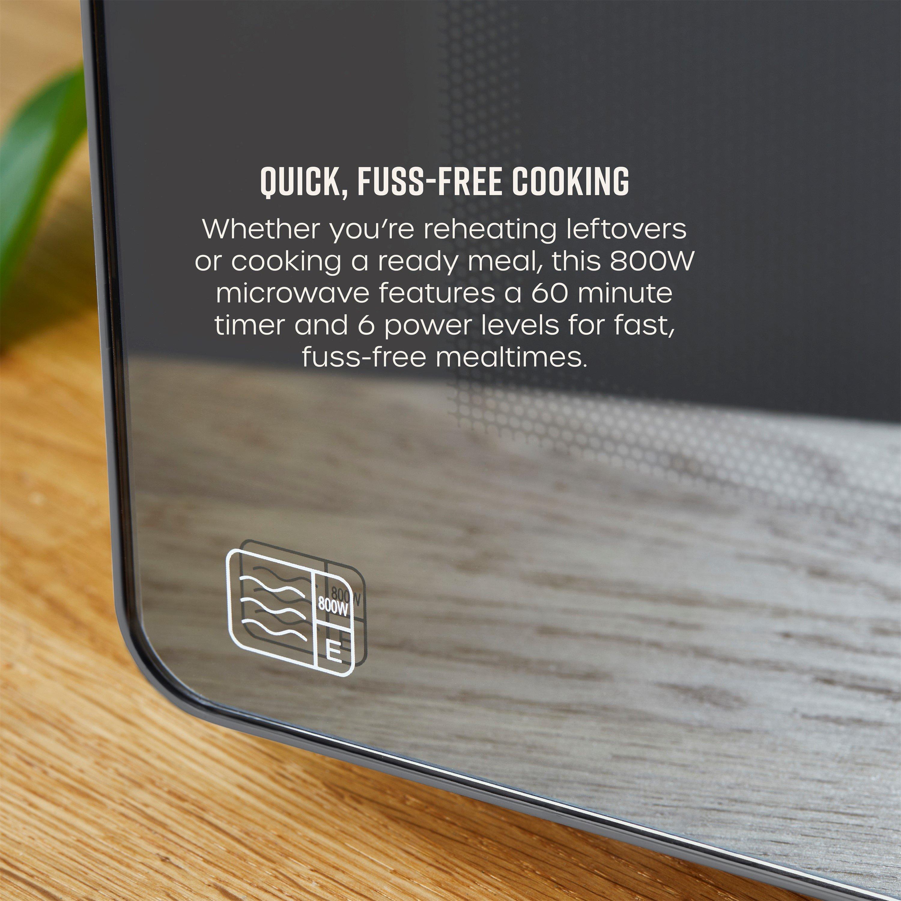 Grey - Swan - Swan Nordic Grey Digital Microwave 20L - 4