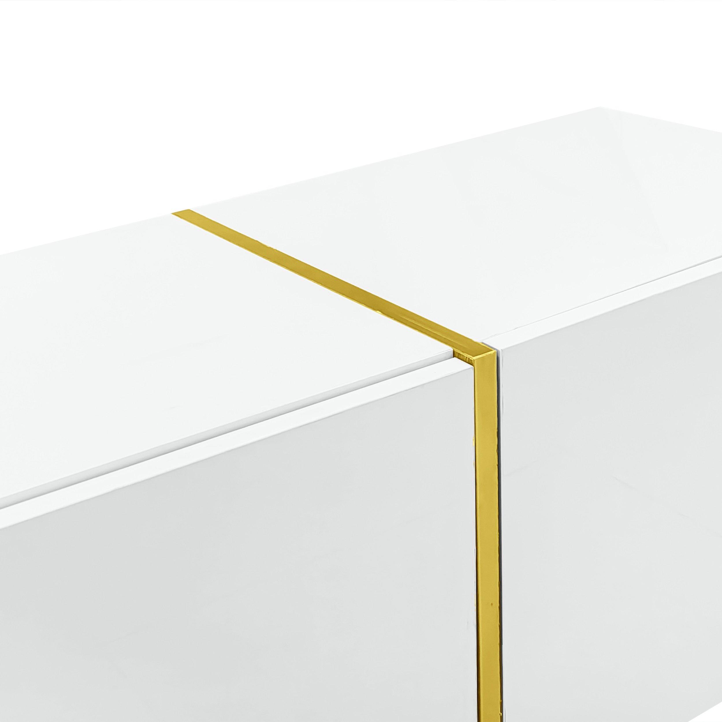 White - Urban Meuble - Modern TV Cabinet White Style - 12