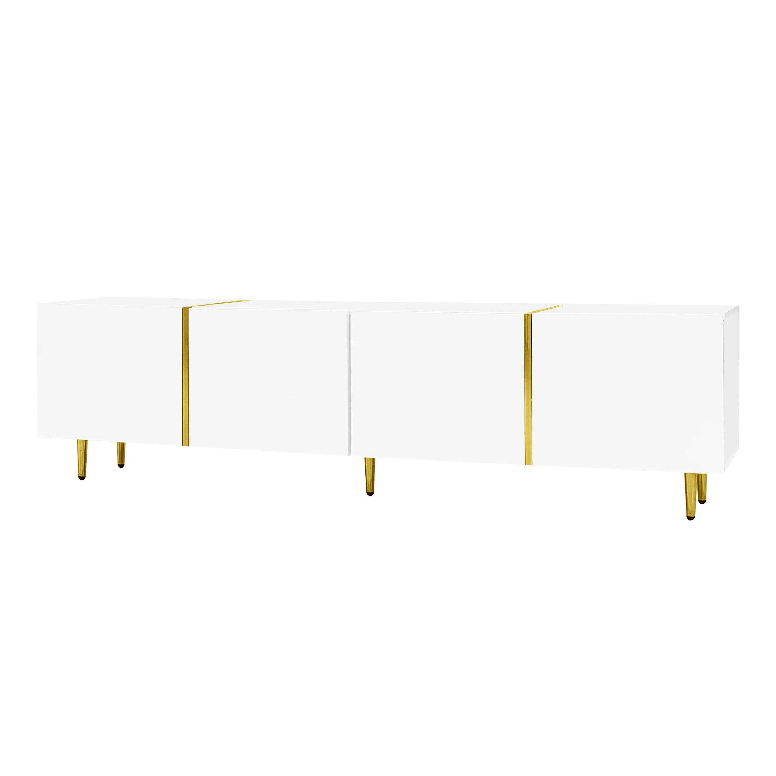 White - Urban Meuble - Modern TV Cabinet White Style - 7