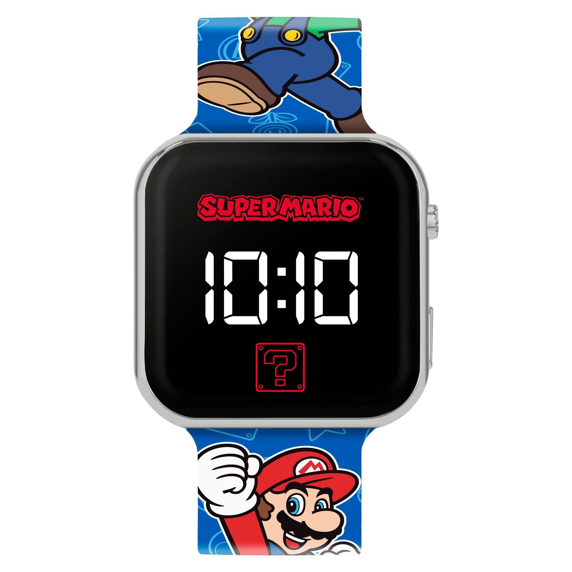 Super Mario Super Mario Bros LED Silicone Watch