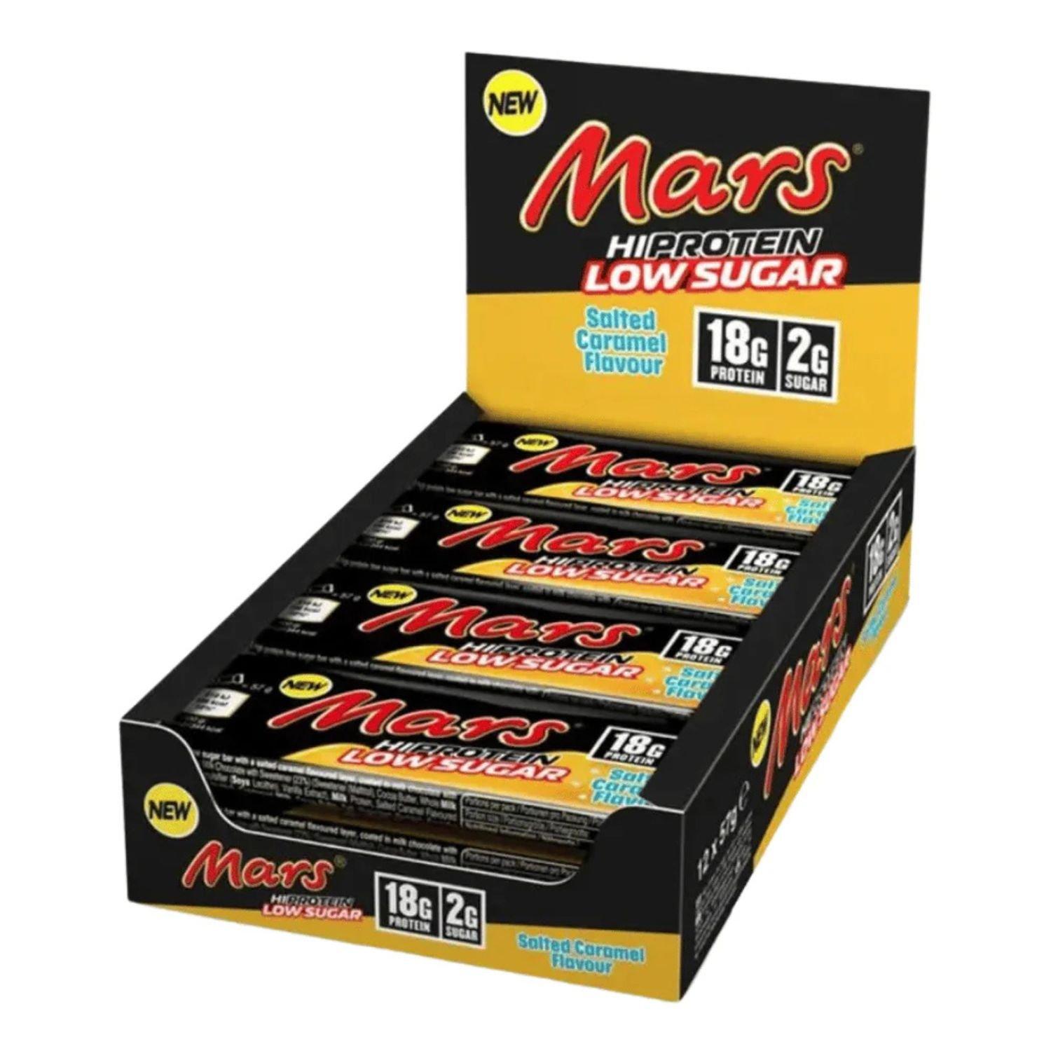 Mars Mars Hi Protein Low Sugar Salted Caramel (12 Bars) - Neutral