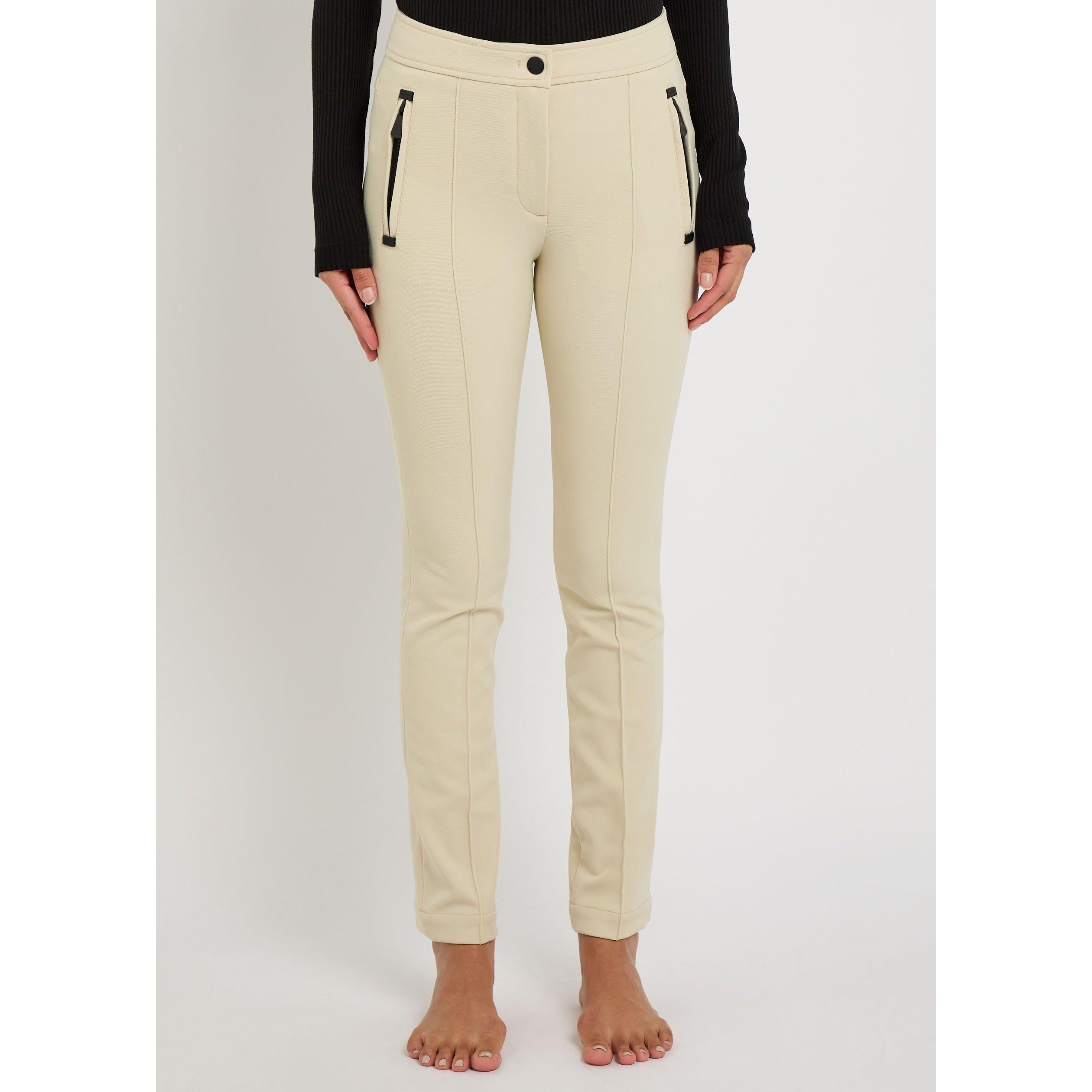 BEIGE - Moncler - Women's Slim-Fit Ski Trousers - 2