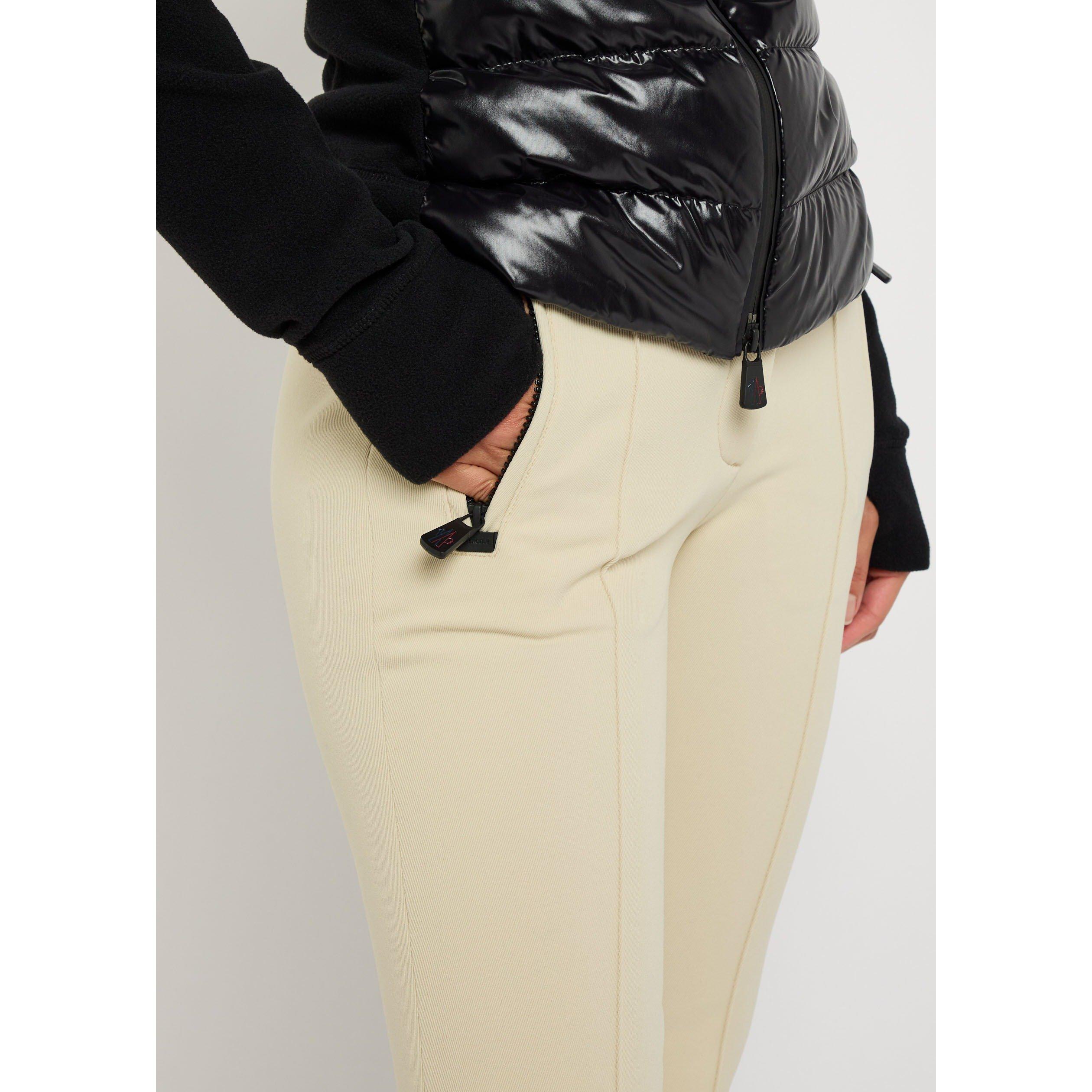 BEIGE - Moncler - Women's Slim-Fit Ski Trousers - 4