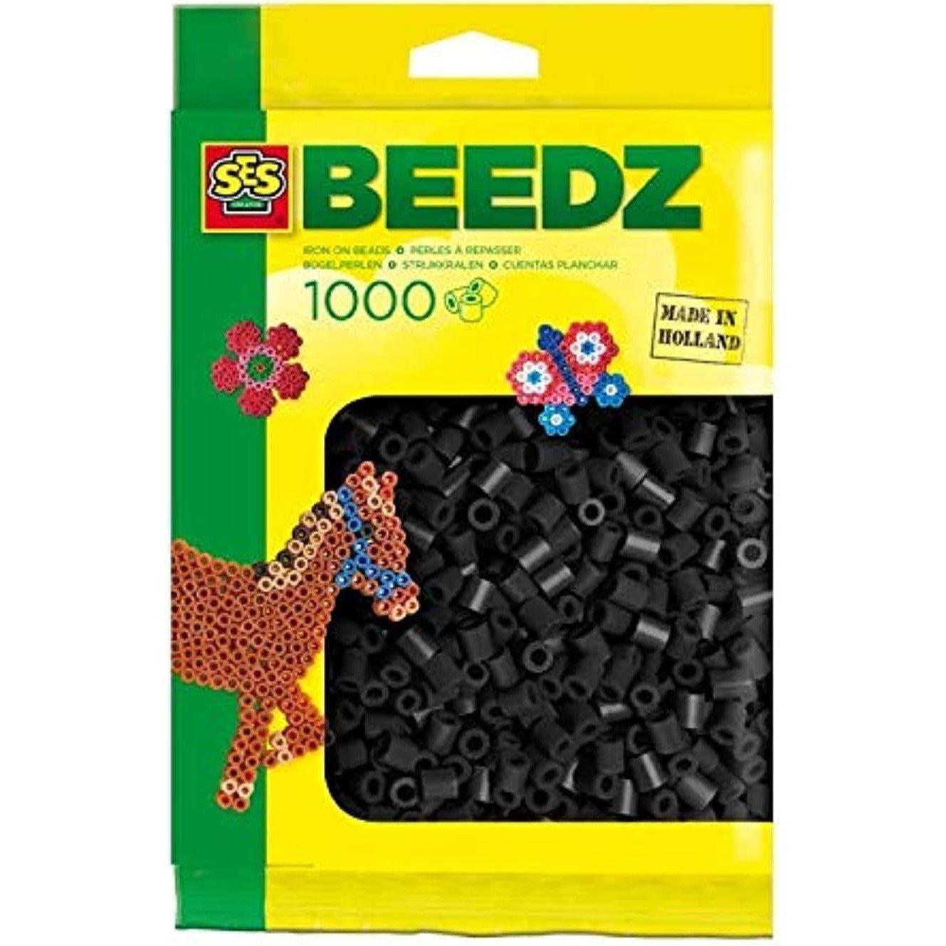 Multi - SES Creative - Iron on beads 1000 black - 1