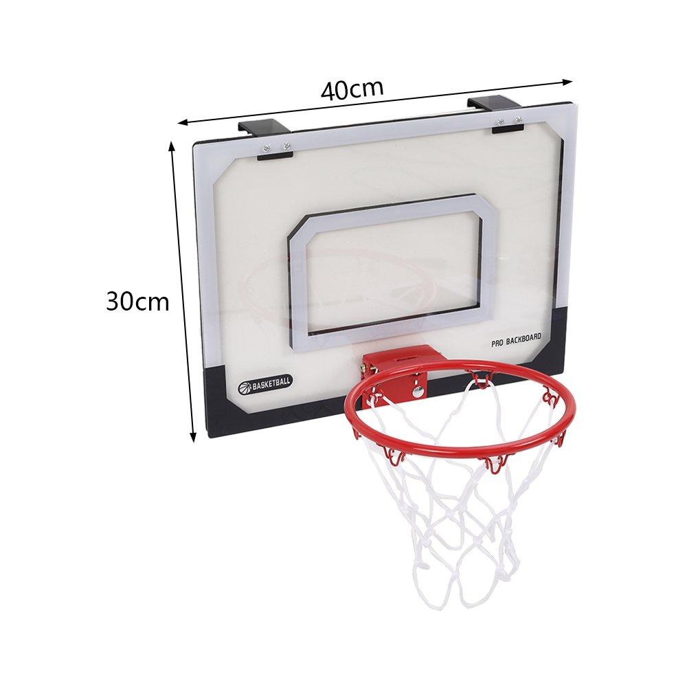 Black And White - KIDKID - Mini Basketball Hoop Set for Kids - 2