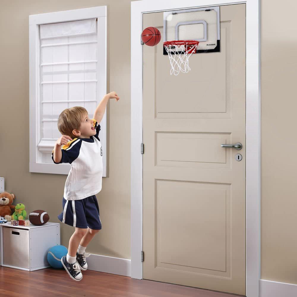 Black And White - KIDKID - Mini Basketball Hoop Set for Kids - 13