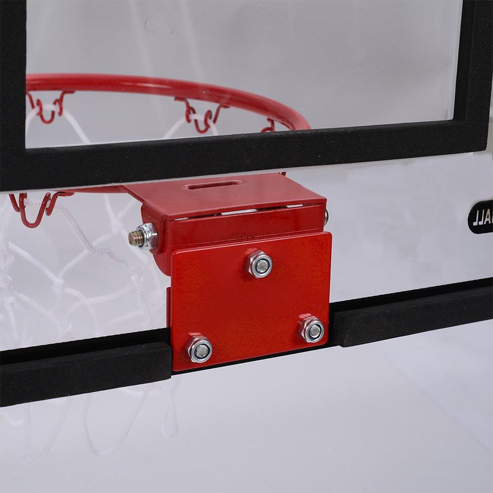 Black And White - KIDKID - Mini Basketball Hoop Set for Kids - 6