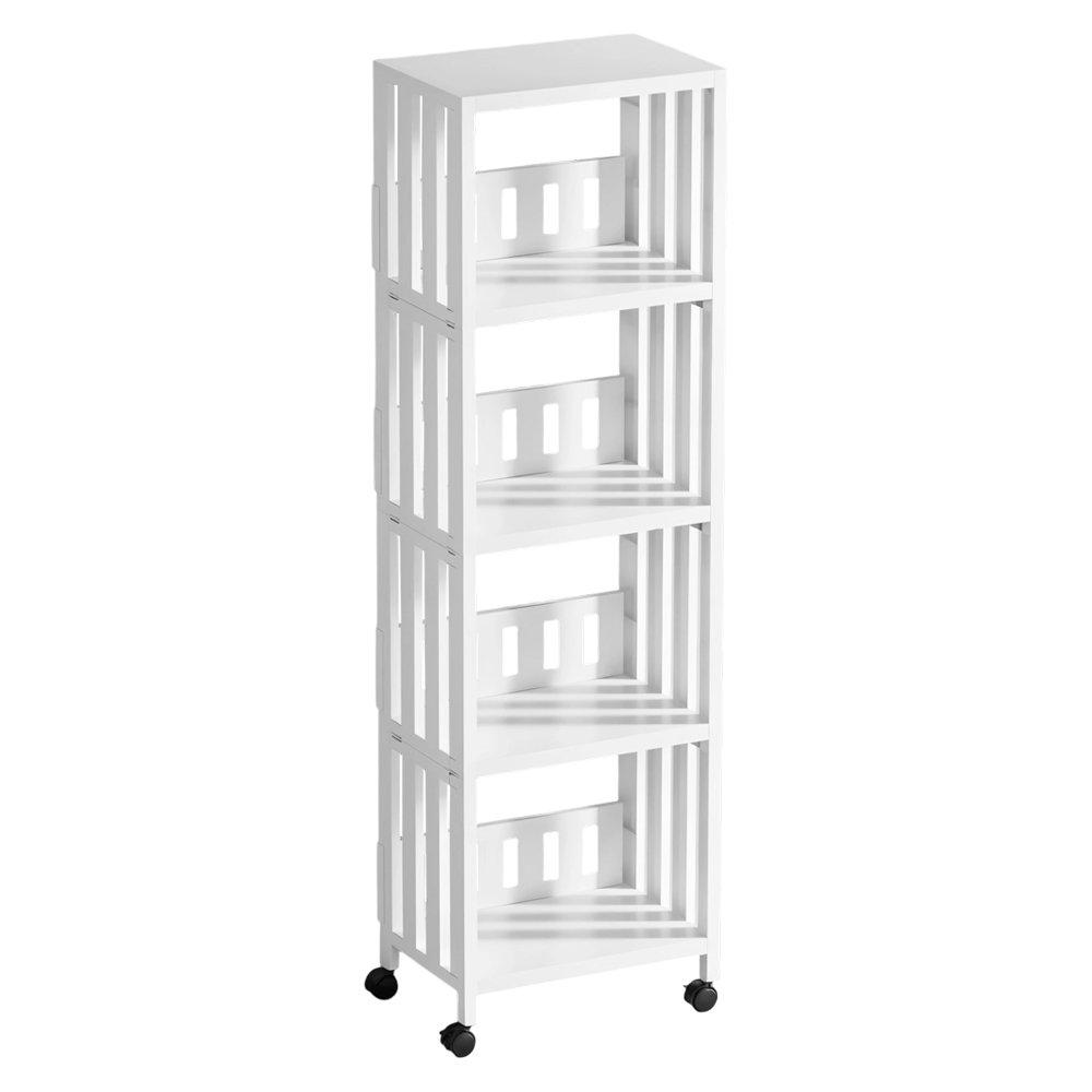 White - LIFE IDEAS - Multi-Tier Rolling Storage Trolley - 2