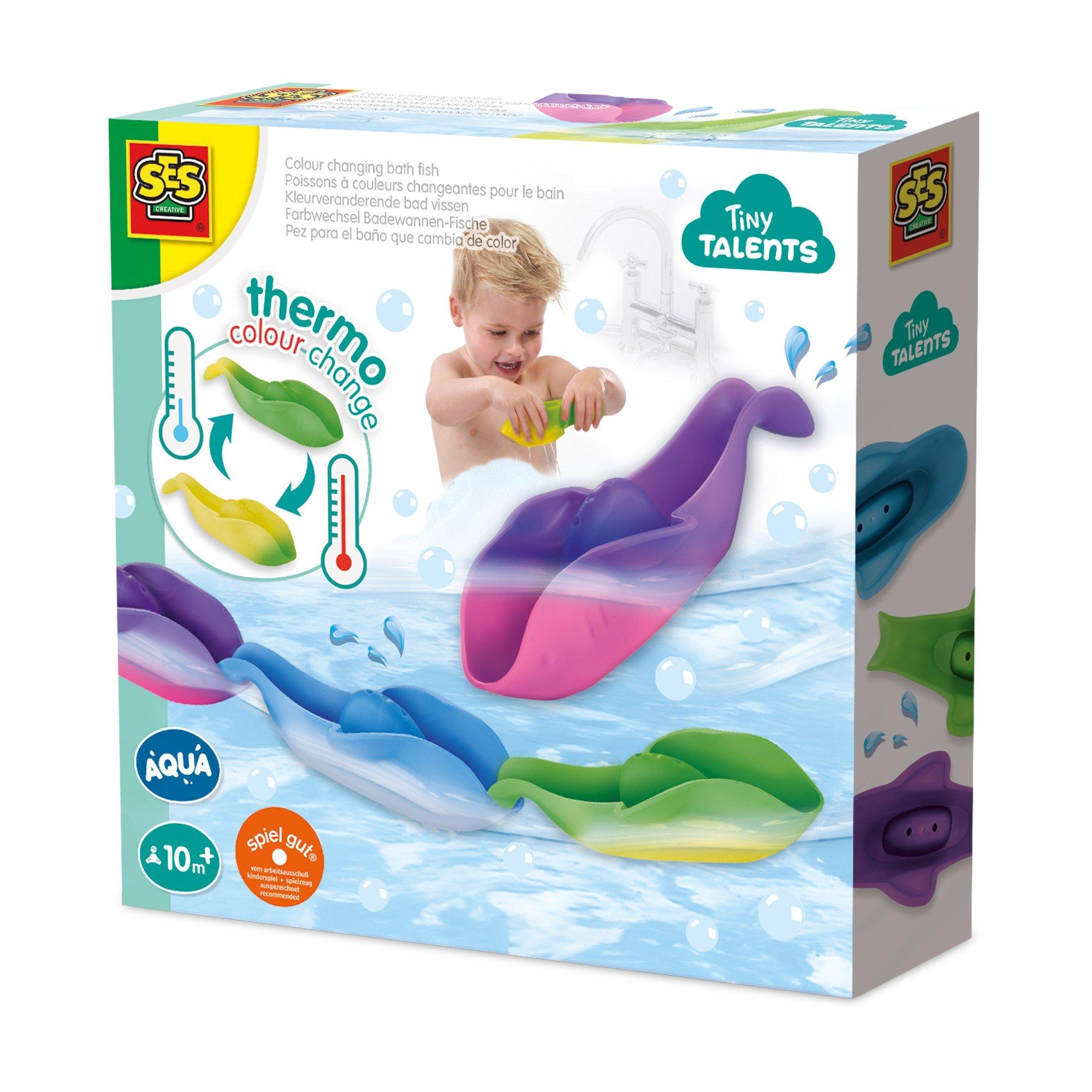 Ses Creative  Kids Colour Changing Bath Fish - 