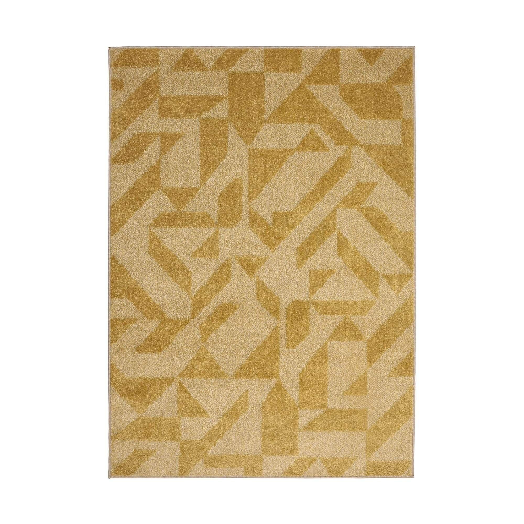 Gold - Homemaker - Juno Geometric Rug Gold - 2
