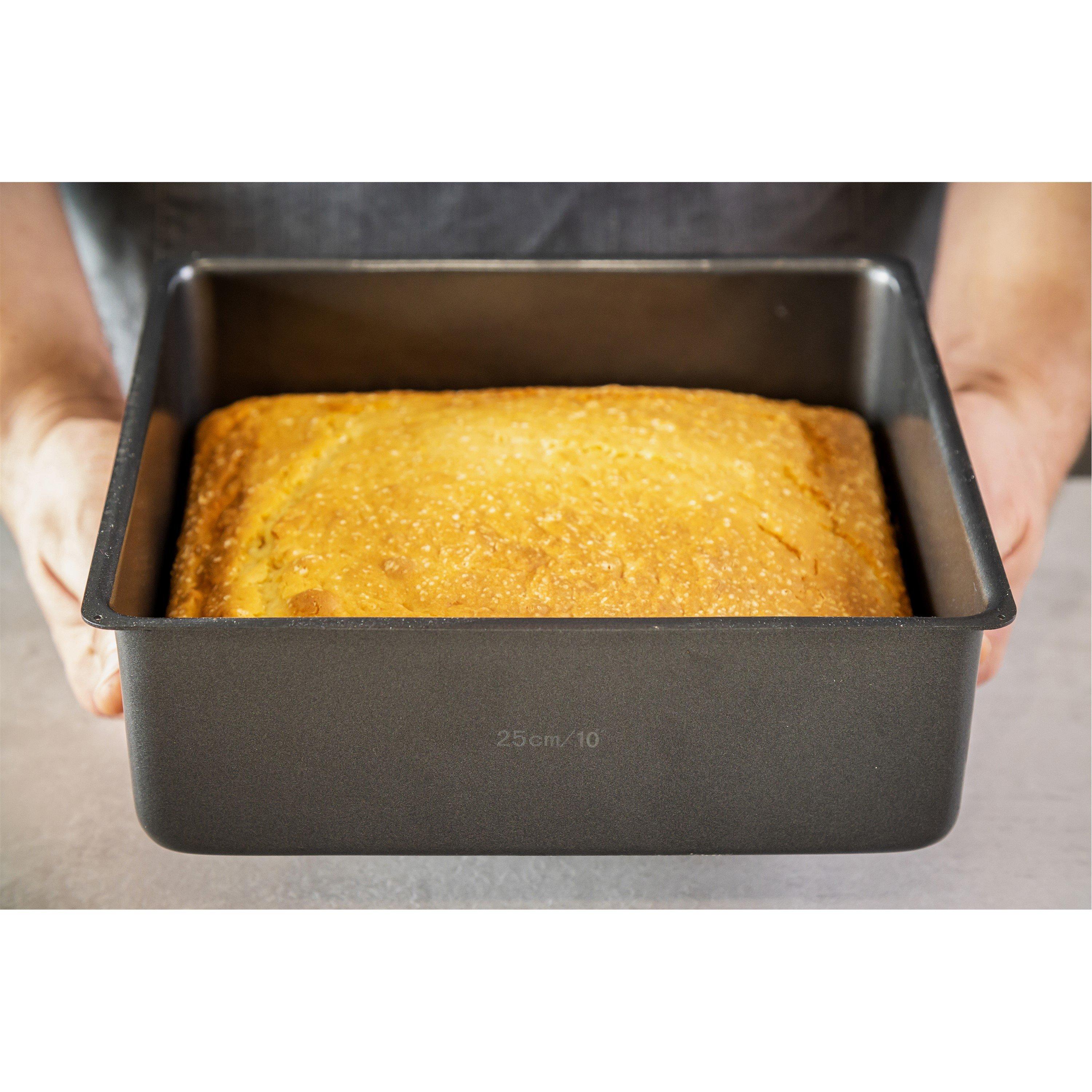 Grey - MasterClass - MasterClass Non-Stick Loose Base Deep Cake Pan - 3