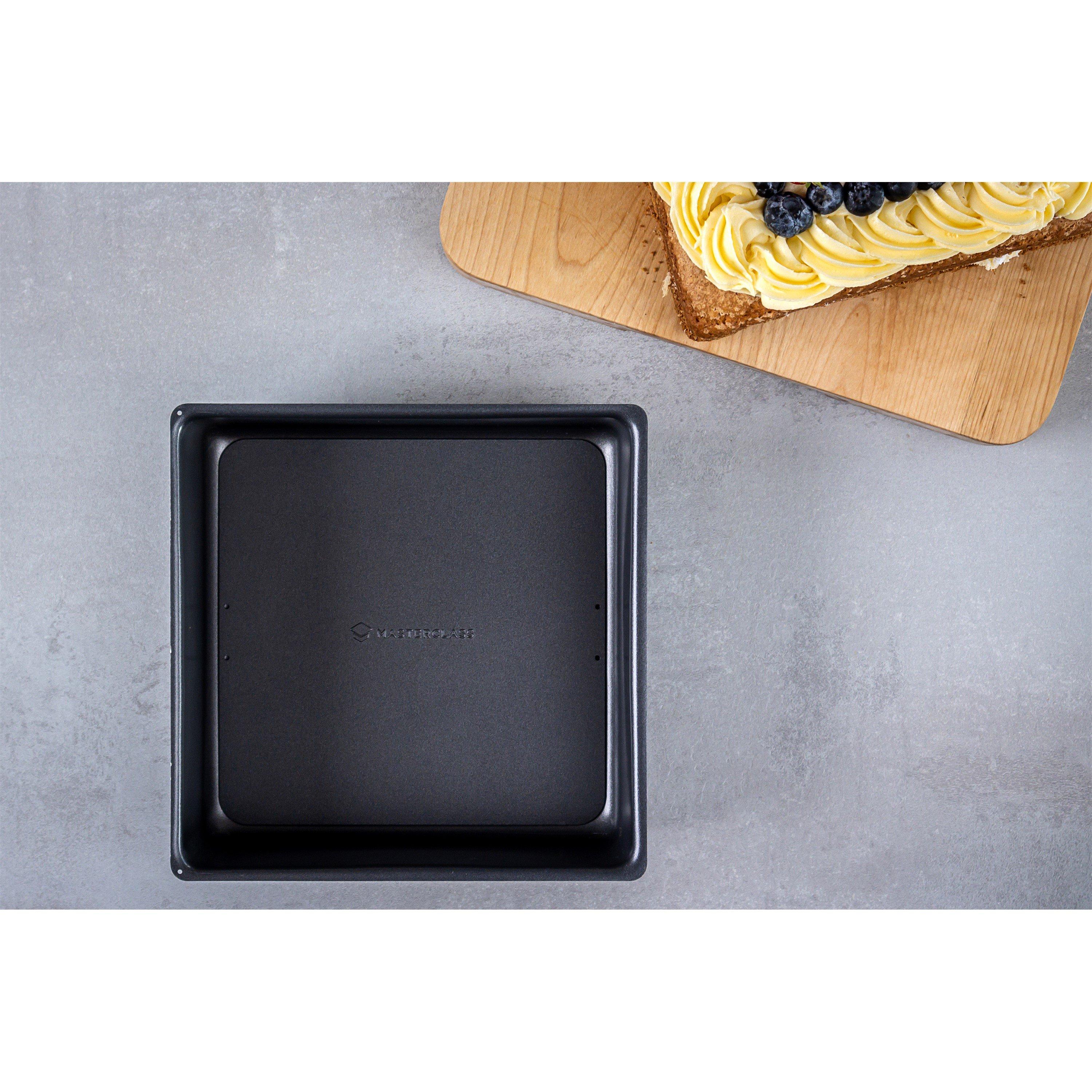 Grey - MasterClass - MasterClass Non-Stick Loose Base Deep Cake Pan - 4