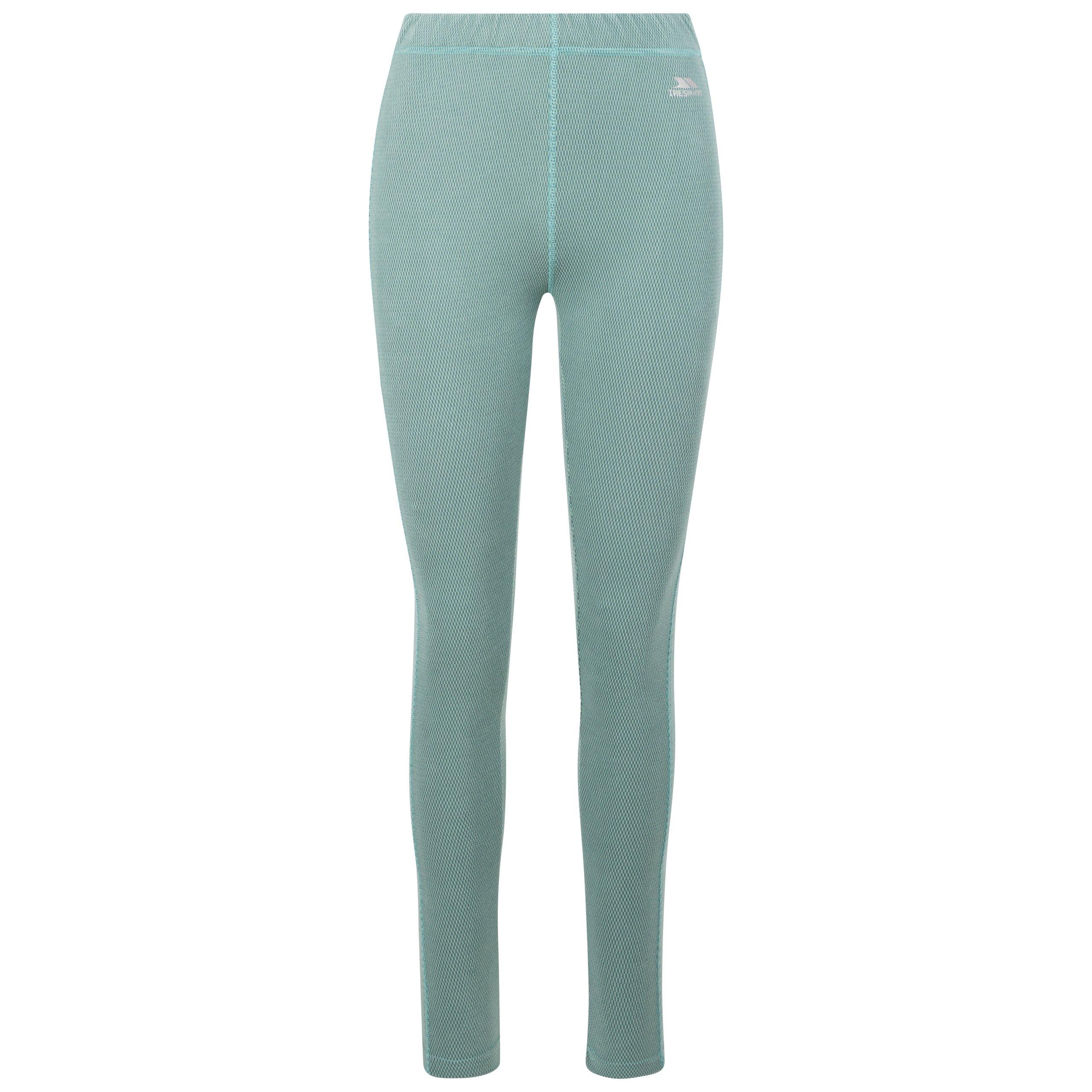 Pewter/Teal - Trespass - Women's Sunita Baselayer Legging - 1