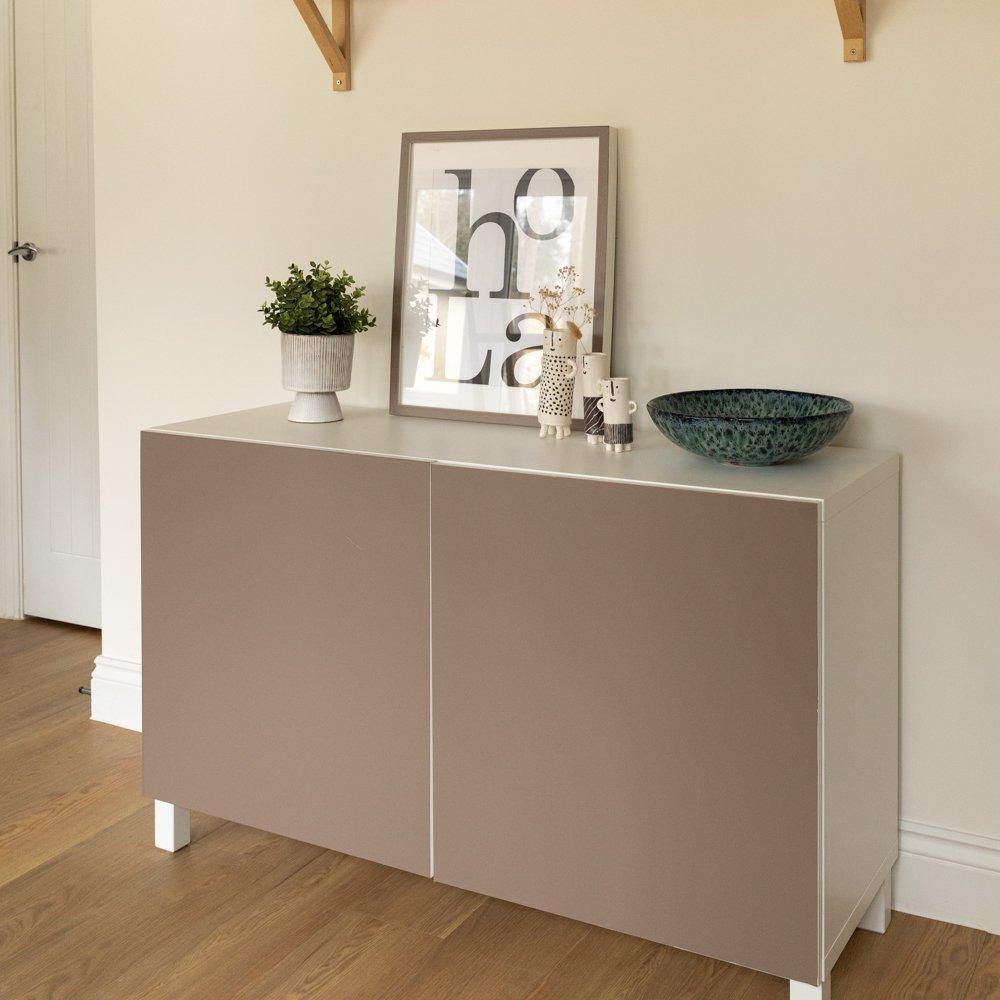 Brown - D C Fix - dc fix Matt Teak Brown Self Adhesive Vinyl Pack 3 - 2