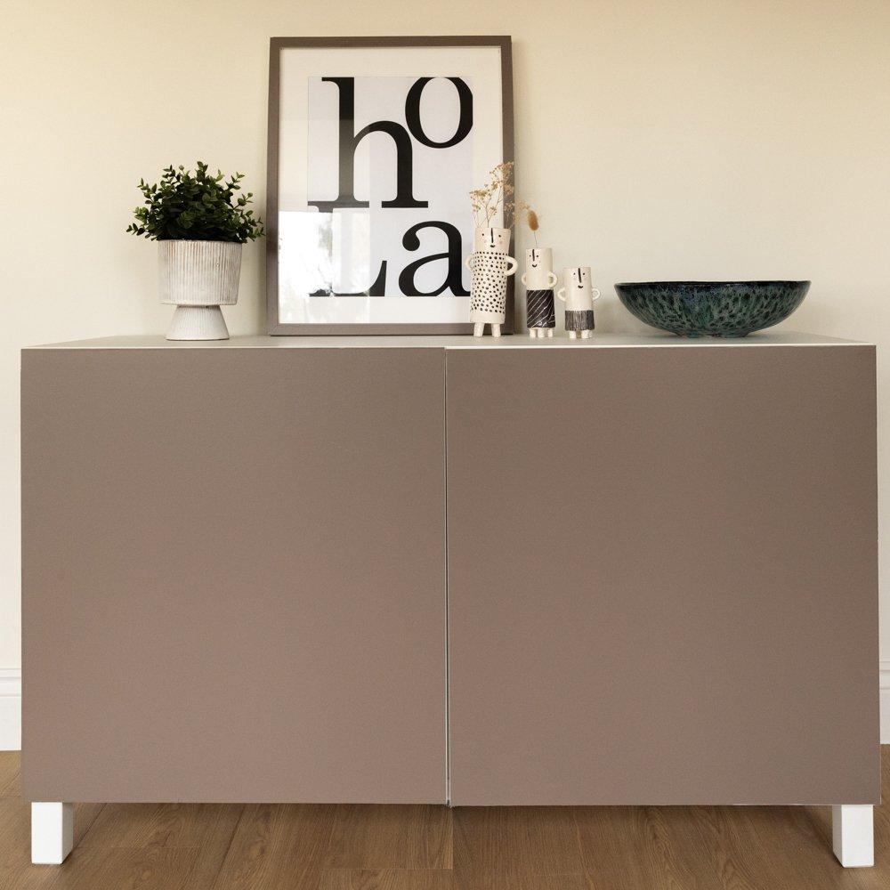 Brown - D C Fix - dc fix Matt Teak Brown Self Adhesive Vinyl Pack 3 - 3