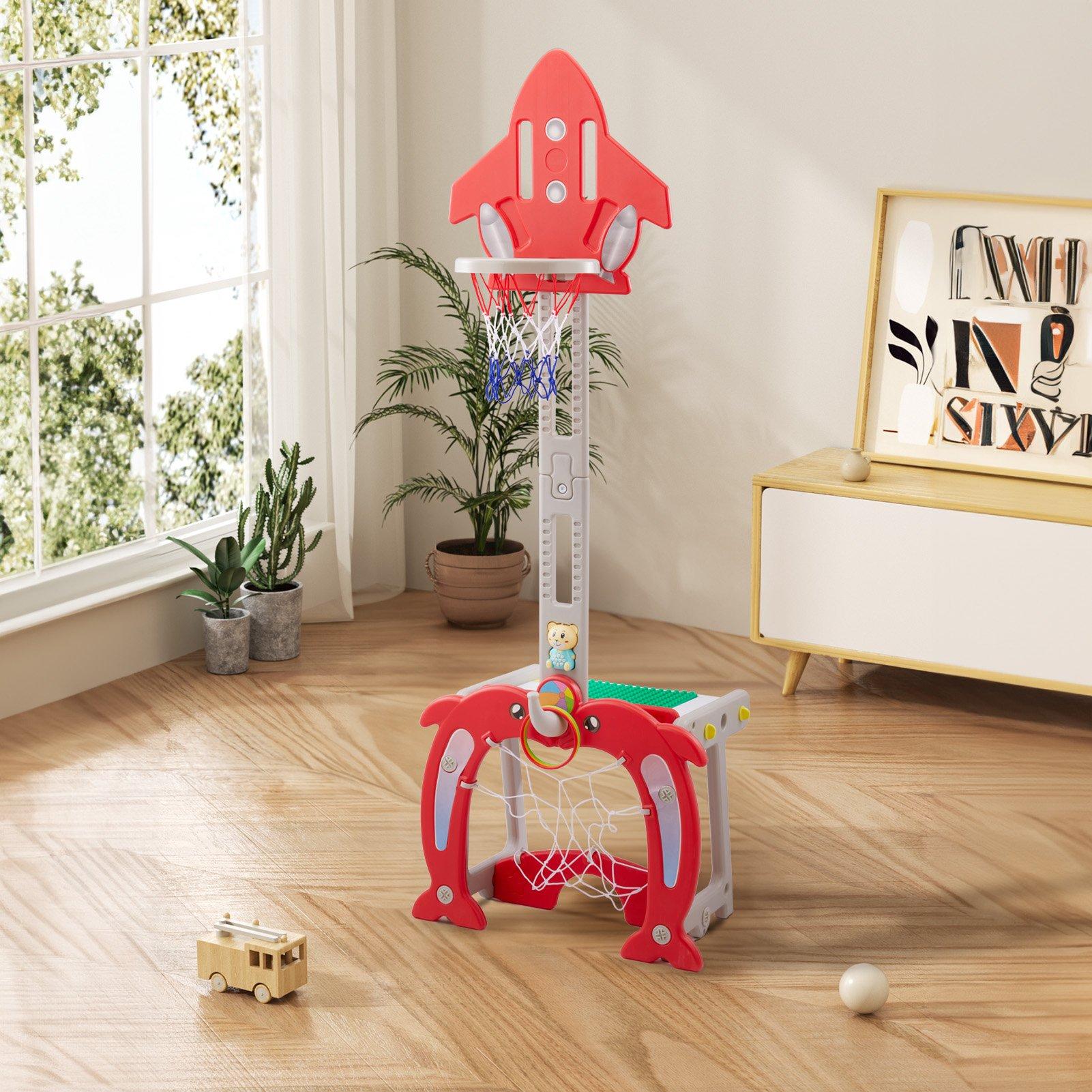 Red - KIDKID - 7-in-1 Sports Activity Centre - 1