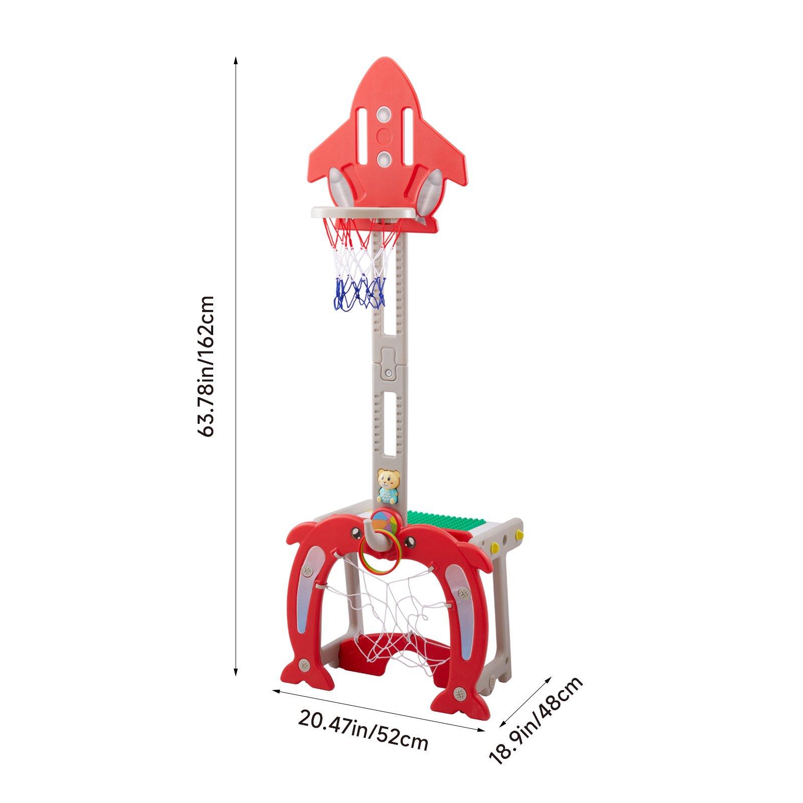 Red - KIDKID - 7-in-1 Sports Activity Centre - 2