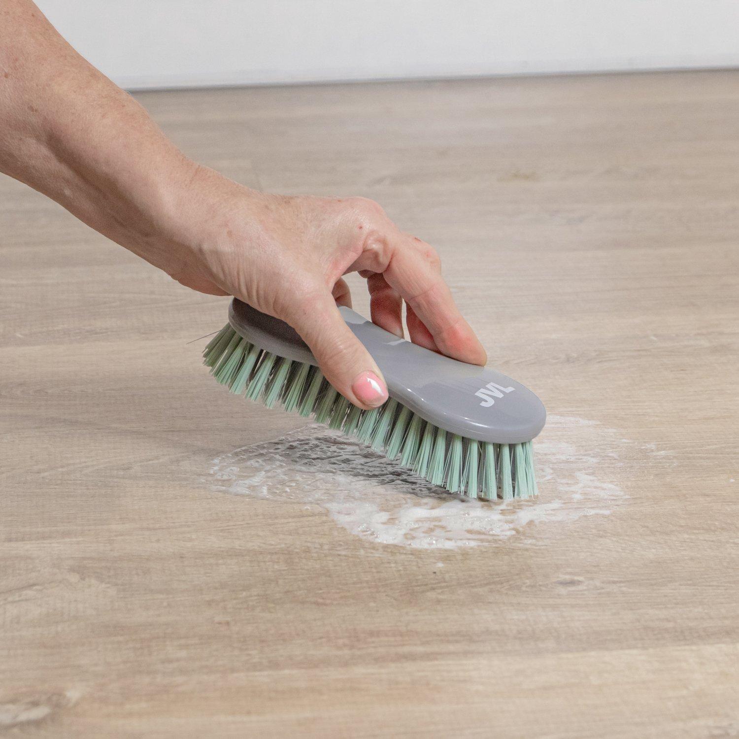 Grey - JVL - JVL Scrubbing Brush - Grey - 8