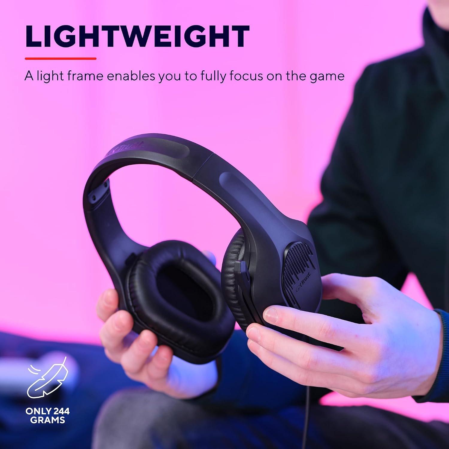 Schwarz - Trust - GXT 415 Zirox Headset - 2