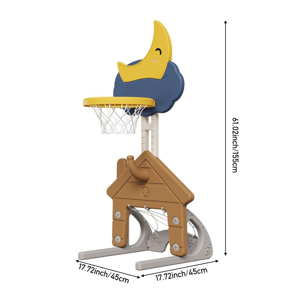 Brown - KIDKID - 3-in-1 Sports Activity Centre - 2