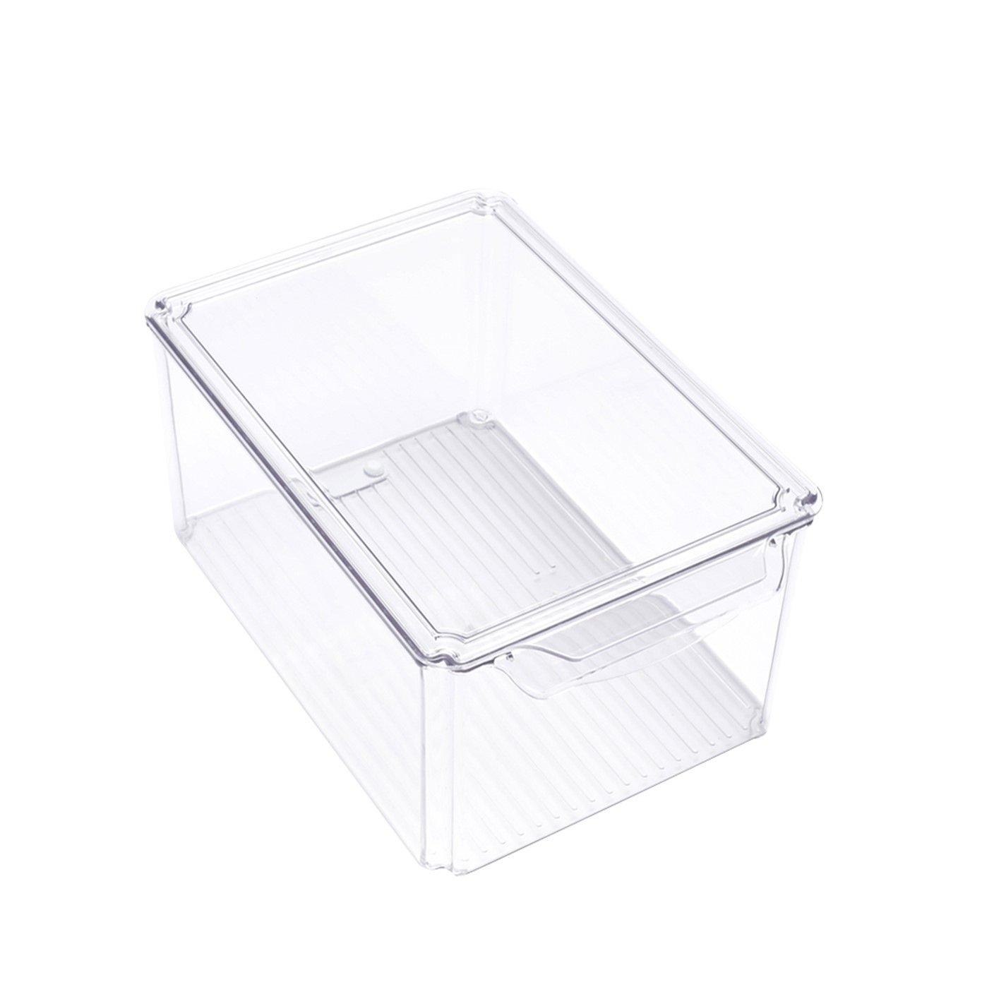 Clear2 - LIFE IDEAS - 7-Piece Nesting Fridge Storage Containers - 4
